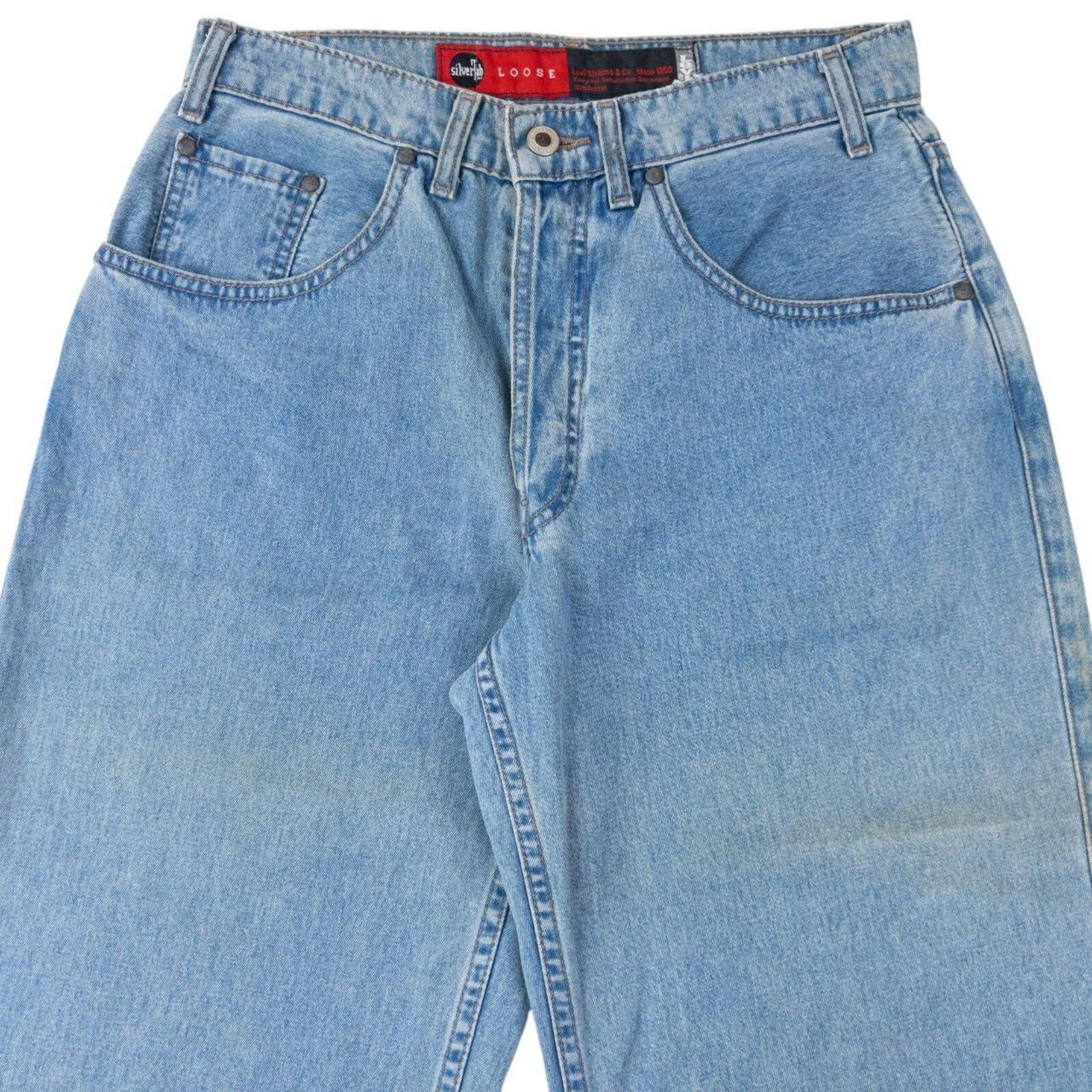 Levi's Vintage 2000s Levi's Silver Tab Loose Denim Jeans Size W28 Size US 28 / EU 44 - 4 Thumbnail