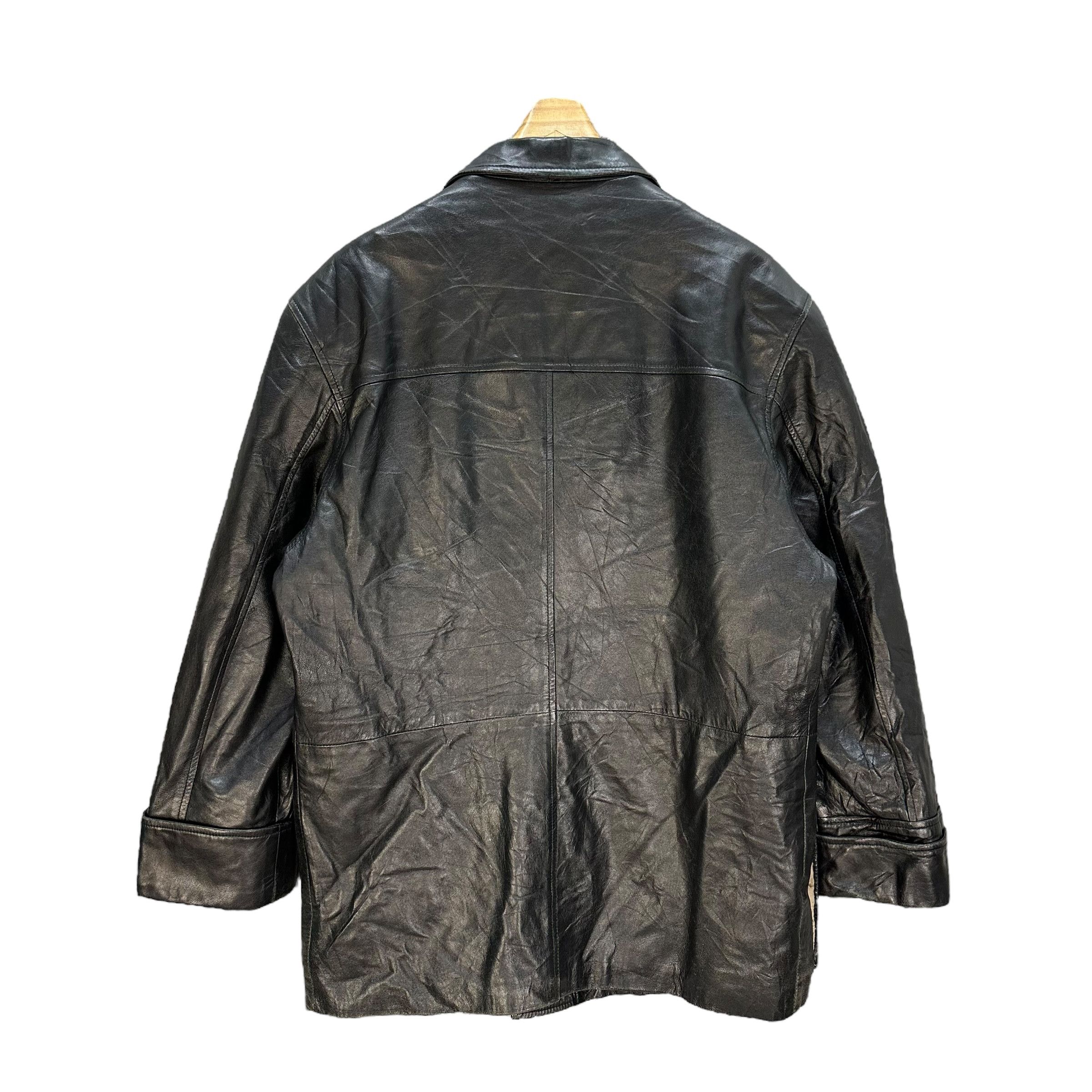 ALAIN DELON ALAIN DELON Made in Italy Pure Leather Jacket #A54-1242 Size US M / EU 48-50 / 2 - 13 Thumbnail