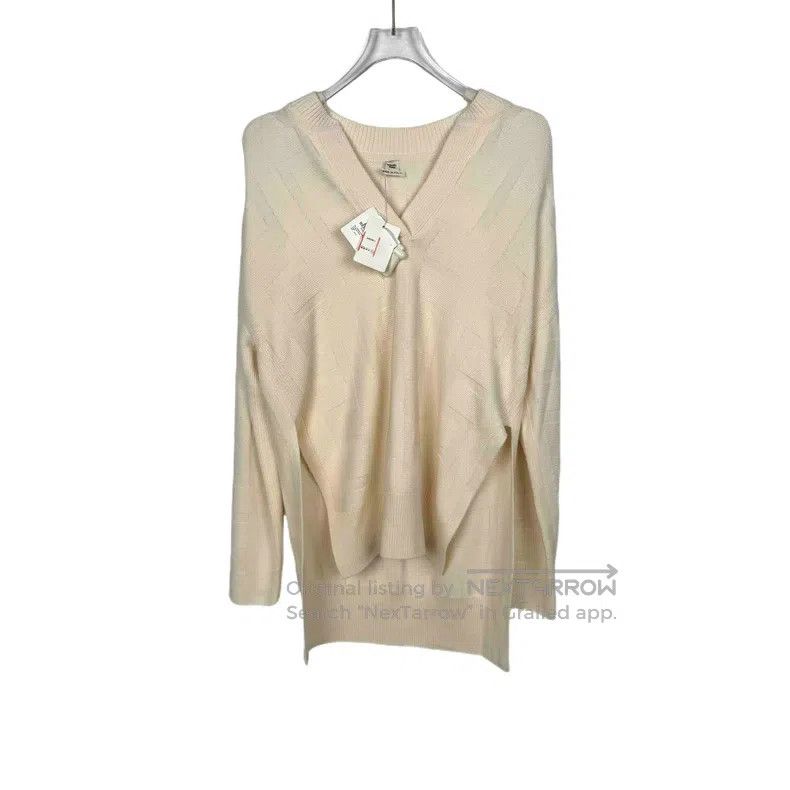 Hermes Hermes Knit Sweater, Open Front V-Neck Size XXS / US 00 / IT 34 - 1 Thumbnail