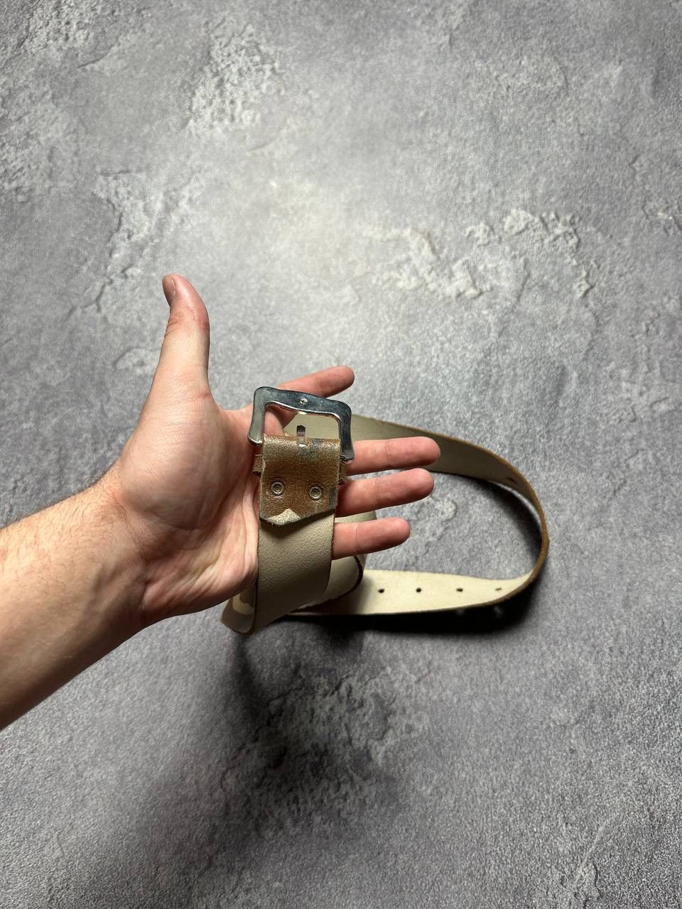 Umbro × Vintage Vintage Camo Leather Umbro Belt Size ONE SIZE - 6 Thumbnail