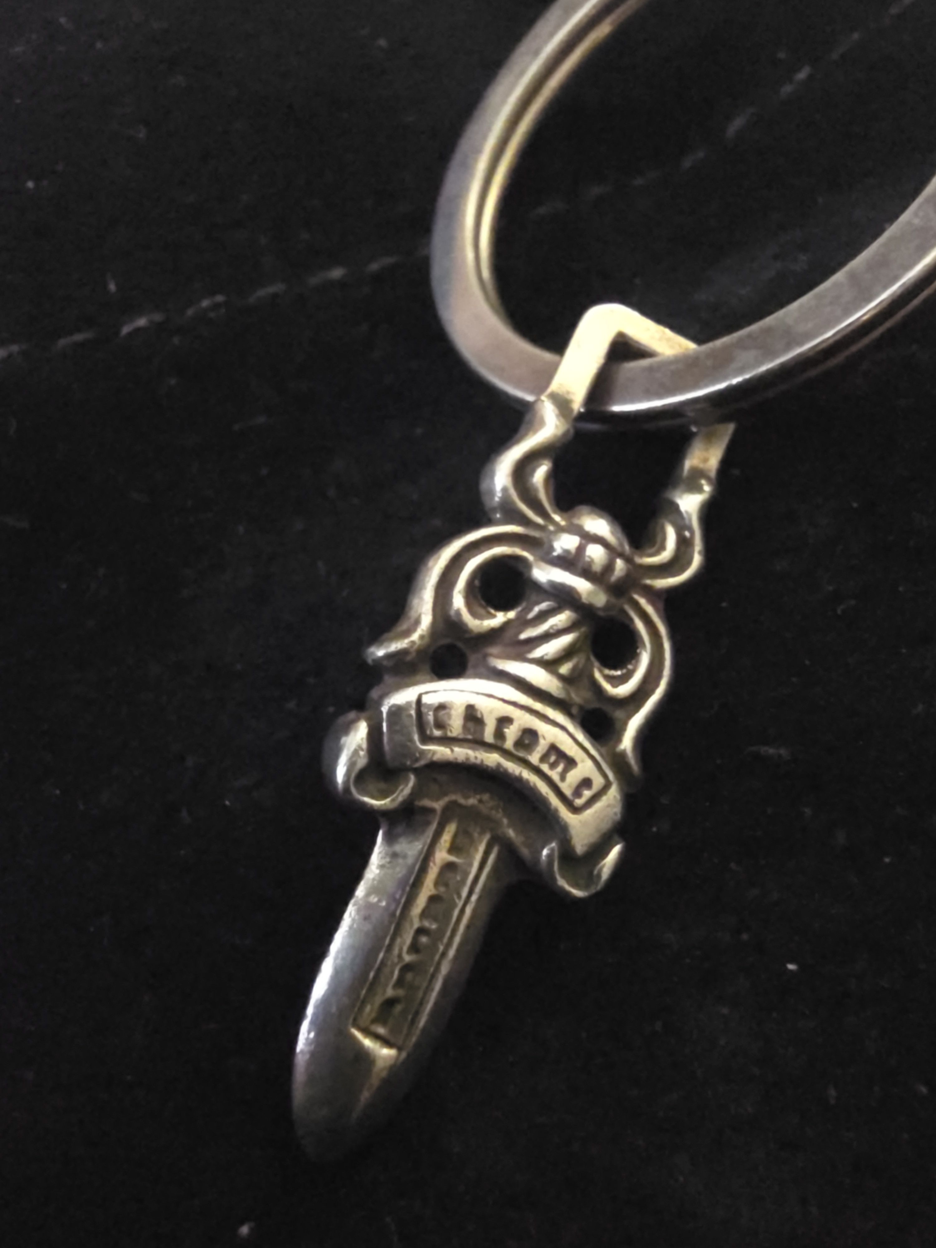 Chrome Hearts Chrome heart large cross keychain dagger Size ONE SIZE - 4 Thumbnail