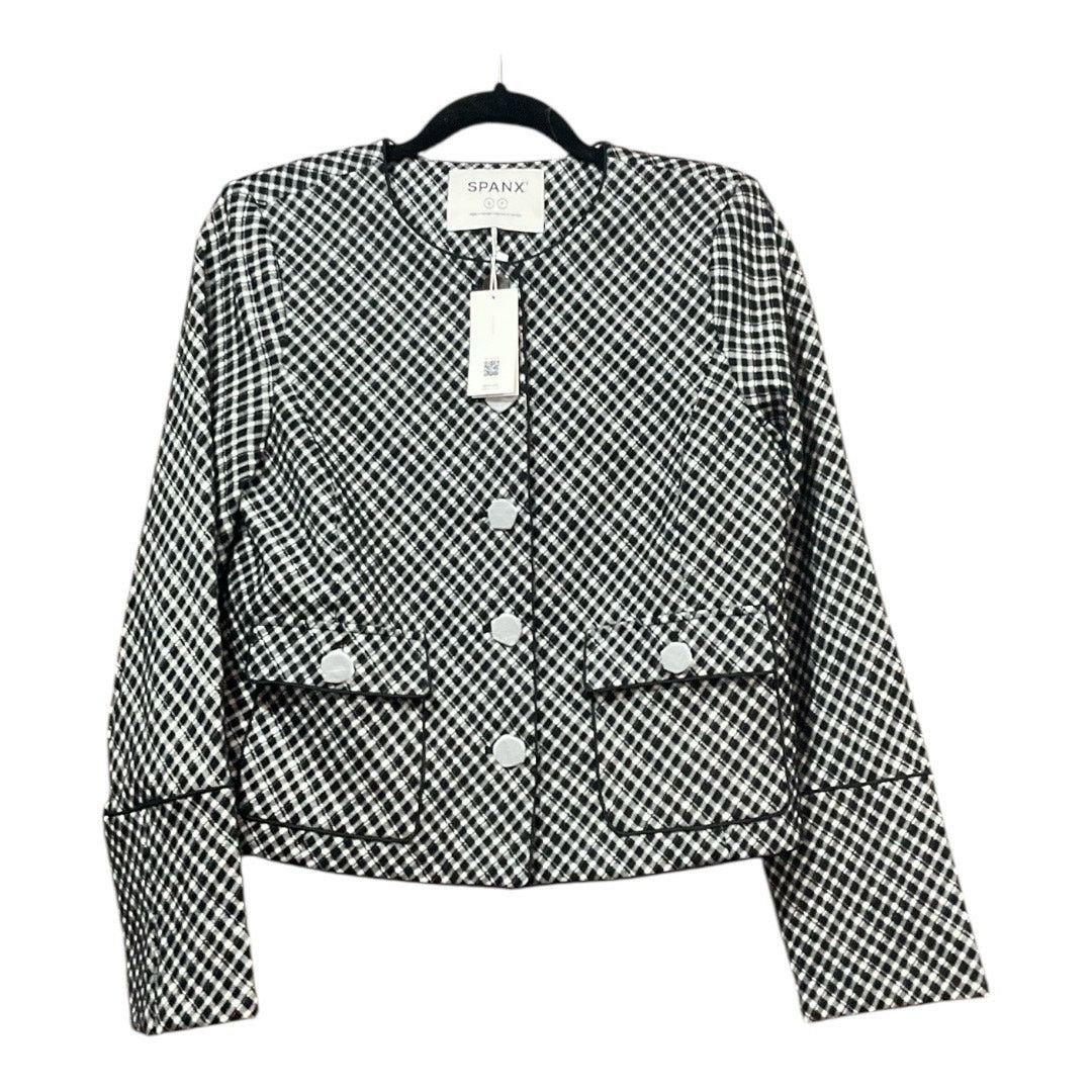 Spanx Spanx Blazer Woman Small Black White Plaid Ponte NWT Size S / US 4 / IT 40 - 2 Thumbnail