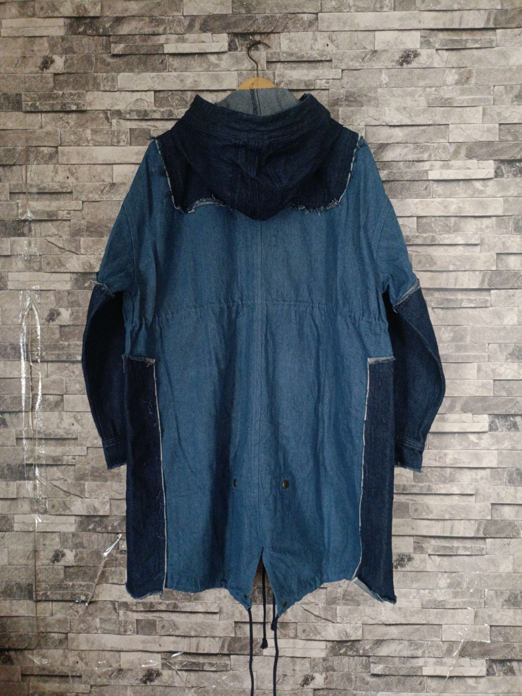 Japanese Brand Rivet & surge patches denim streetwear coat Size US XL / EU 56 / 4 - 5 Thumbnail