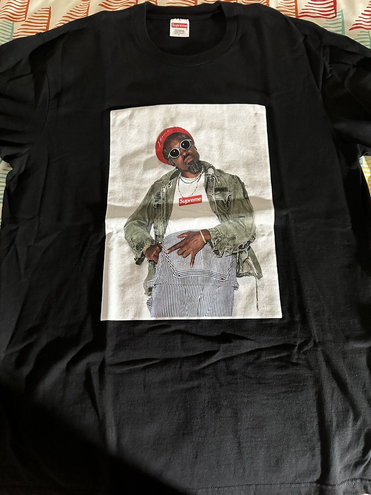 Supreme Supreme Andre3000 Tee Black Size Large | Grailed