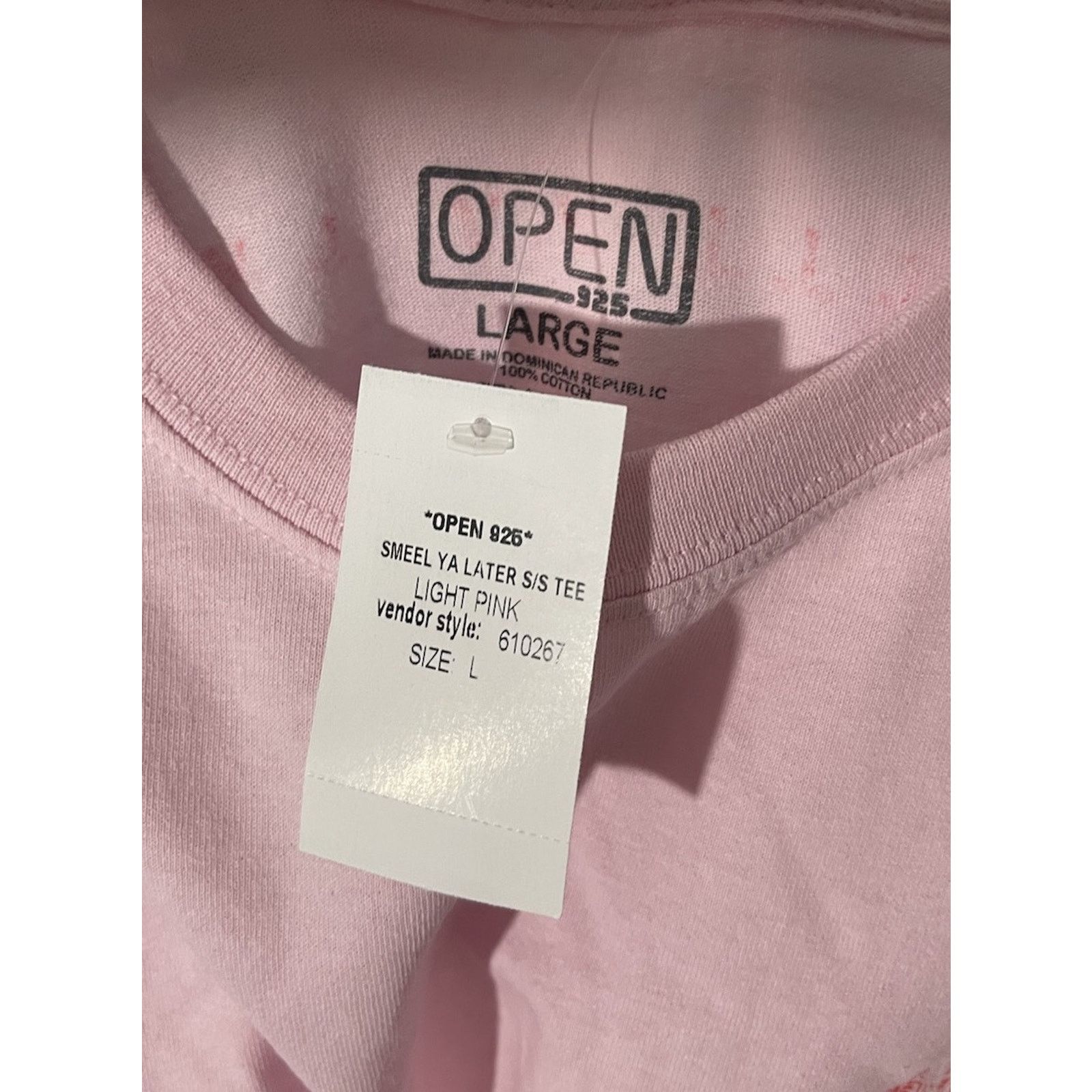 Other Sold Out Open 925, “Smell Ya Later” Light Pink, Perfume Shop Size US L / EU 52-54 / 3 - 6 Thumbnail
