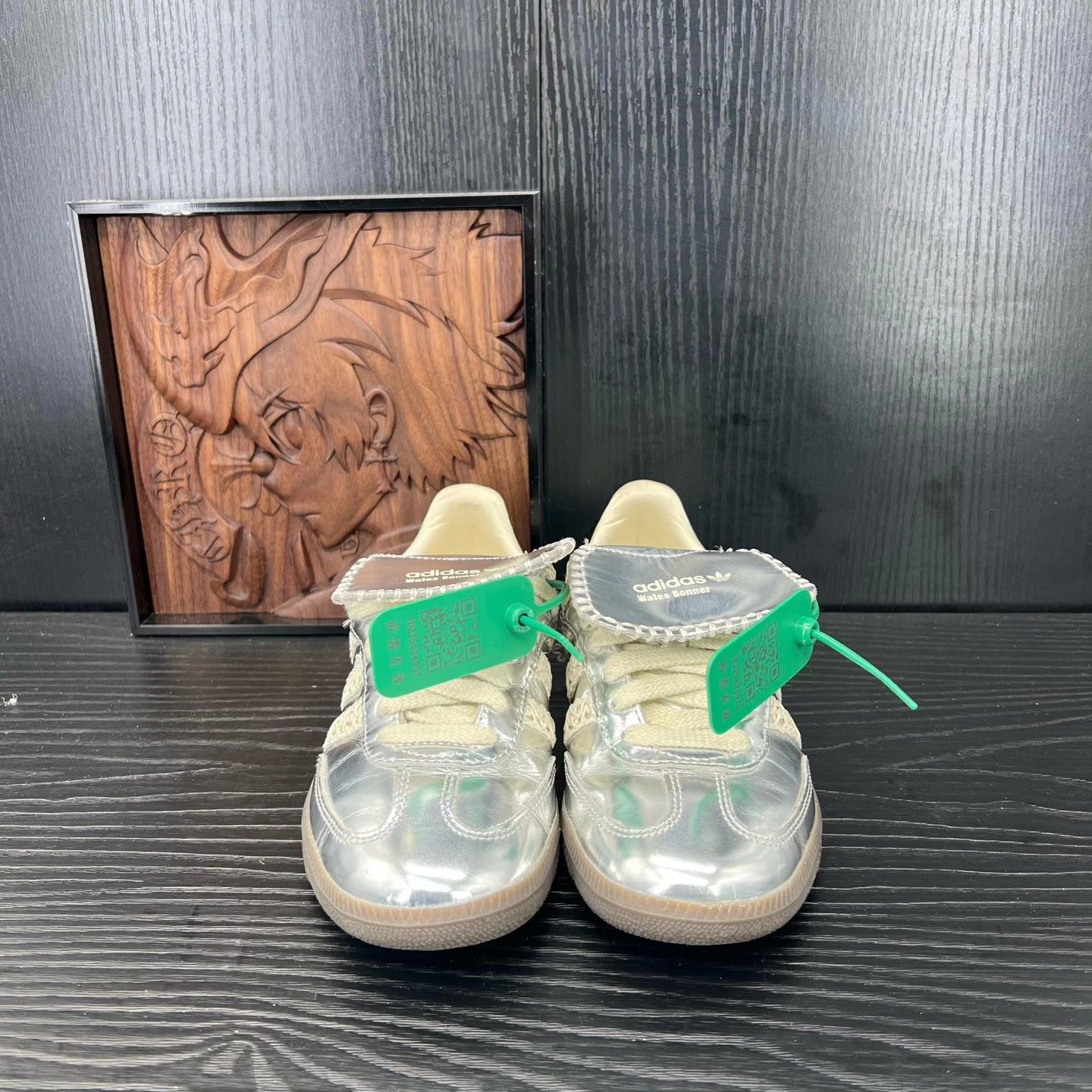 Wales Bonner Wales Bonner x Adidas Samba Liquid Silver 36.5 Size US 5.5 / IT 35.5 - 4 Thumbnail