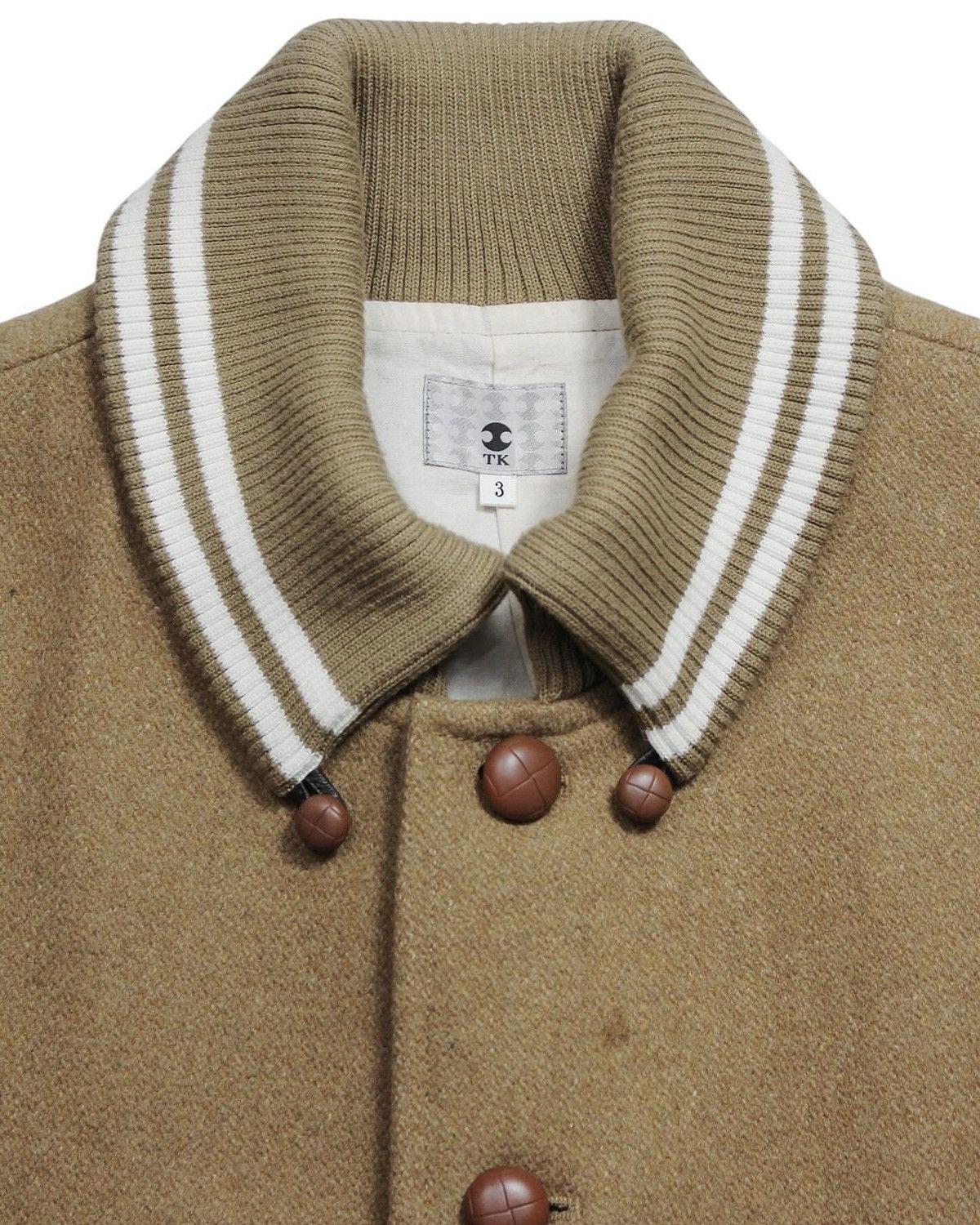 Japanese Brand × Takeo Kikuchi × Vintage 2000S TAKEO KIKUCHI SUPER HEAVY WOOL/LINEN BLOUSON COAT Size US L / EU 52-54 / 3 - 3 Thumbnail