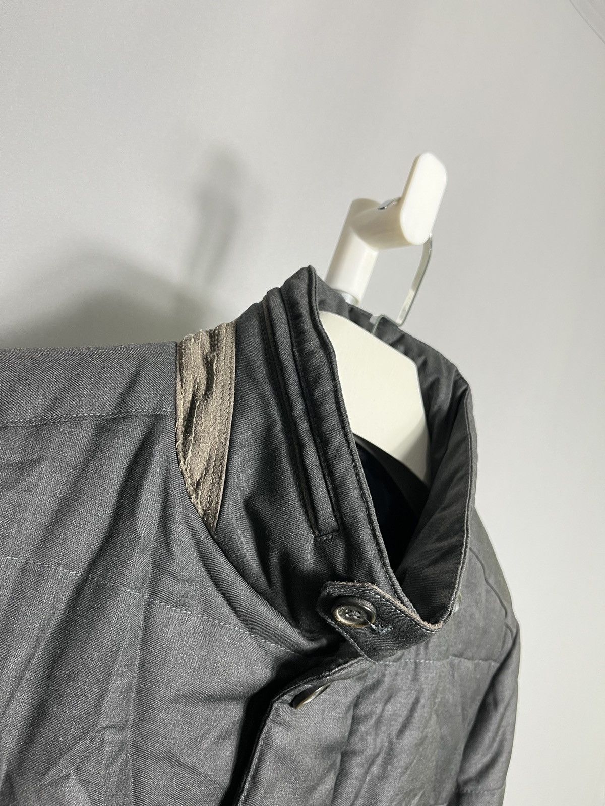 Gimo's gimos lanificio comero mens jacket wool grey coat full zip Size US L / EU 52-54 / 3 - 4 Thumbnail