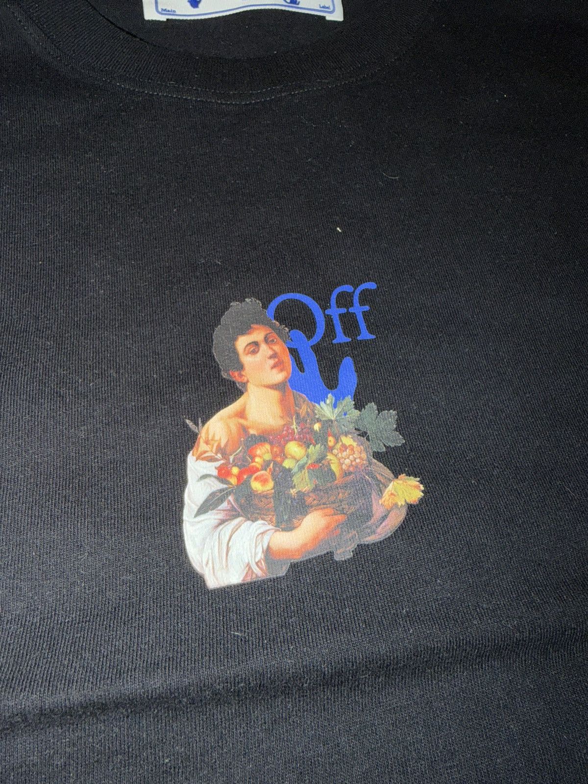 Off-White Off white caravaggio t shirt Size US L / EU 52-54 / 3 - 4 Thumbnail