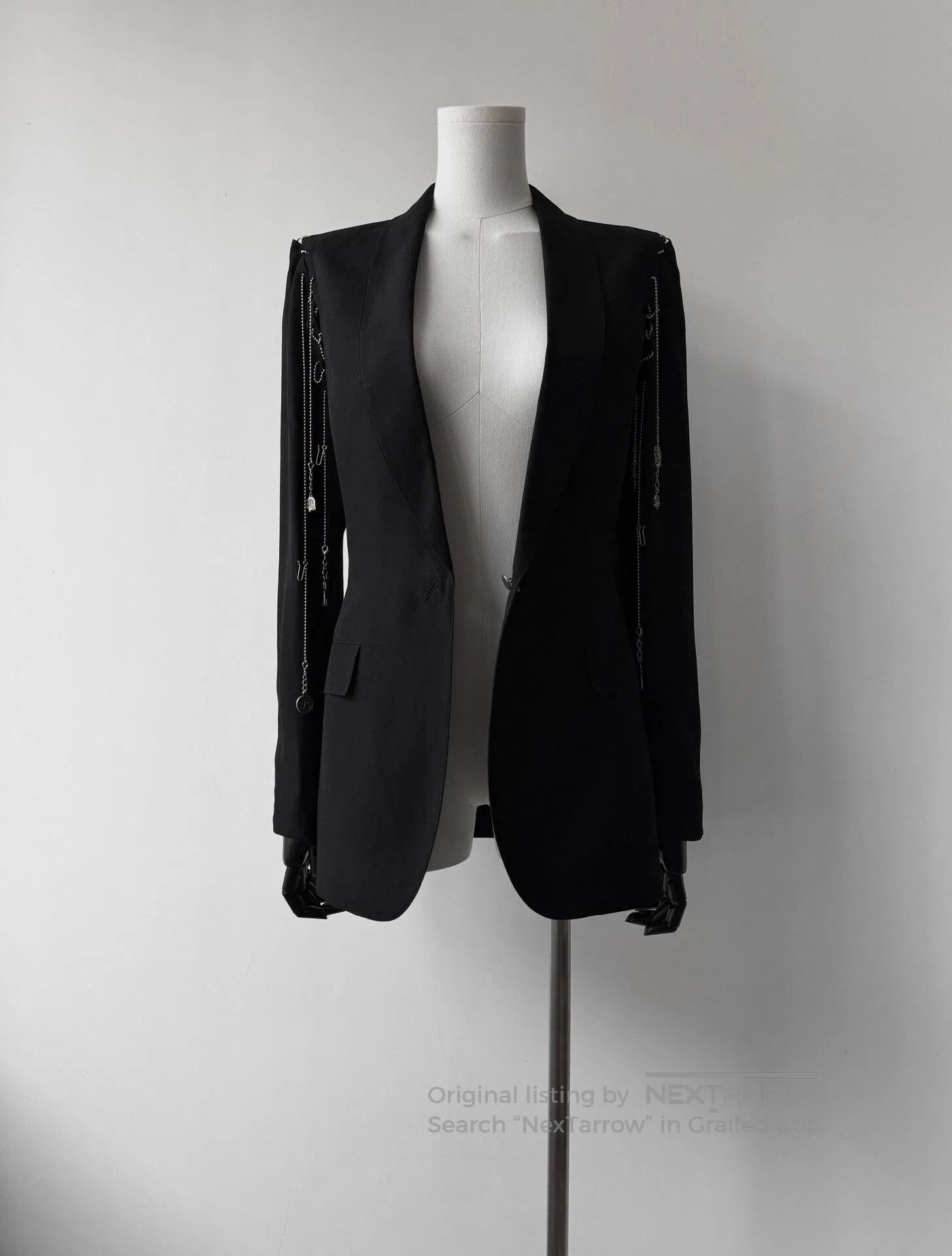 Jean Paul Gaultier Jean Paul Gaultier Archive Spliced Blazer. Size S / US 4 / IT 40 - 2 Thumbnail