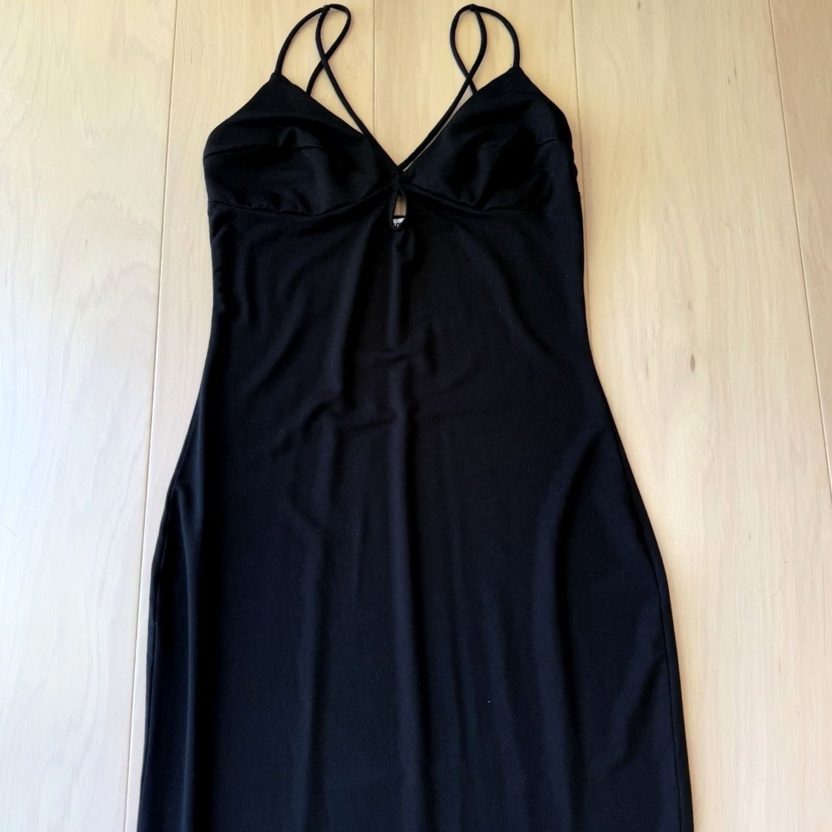 Reformation Reformation Dress Women's S Black Made in USA Minimalist Designer New York Size S / US 4 / IT 40 - 2 Thumbnail
