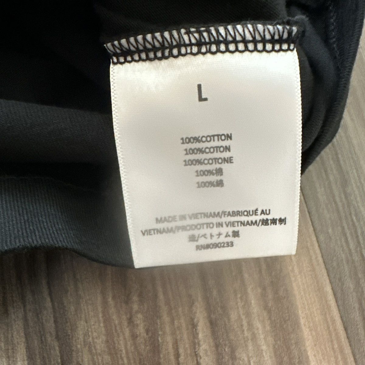 Essentials × Fear of God Essentials Fear of God Men’s Black T-Shirt NWT Size L Size US L / EU 52-54 / 3 - 6 Thumbnail