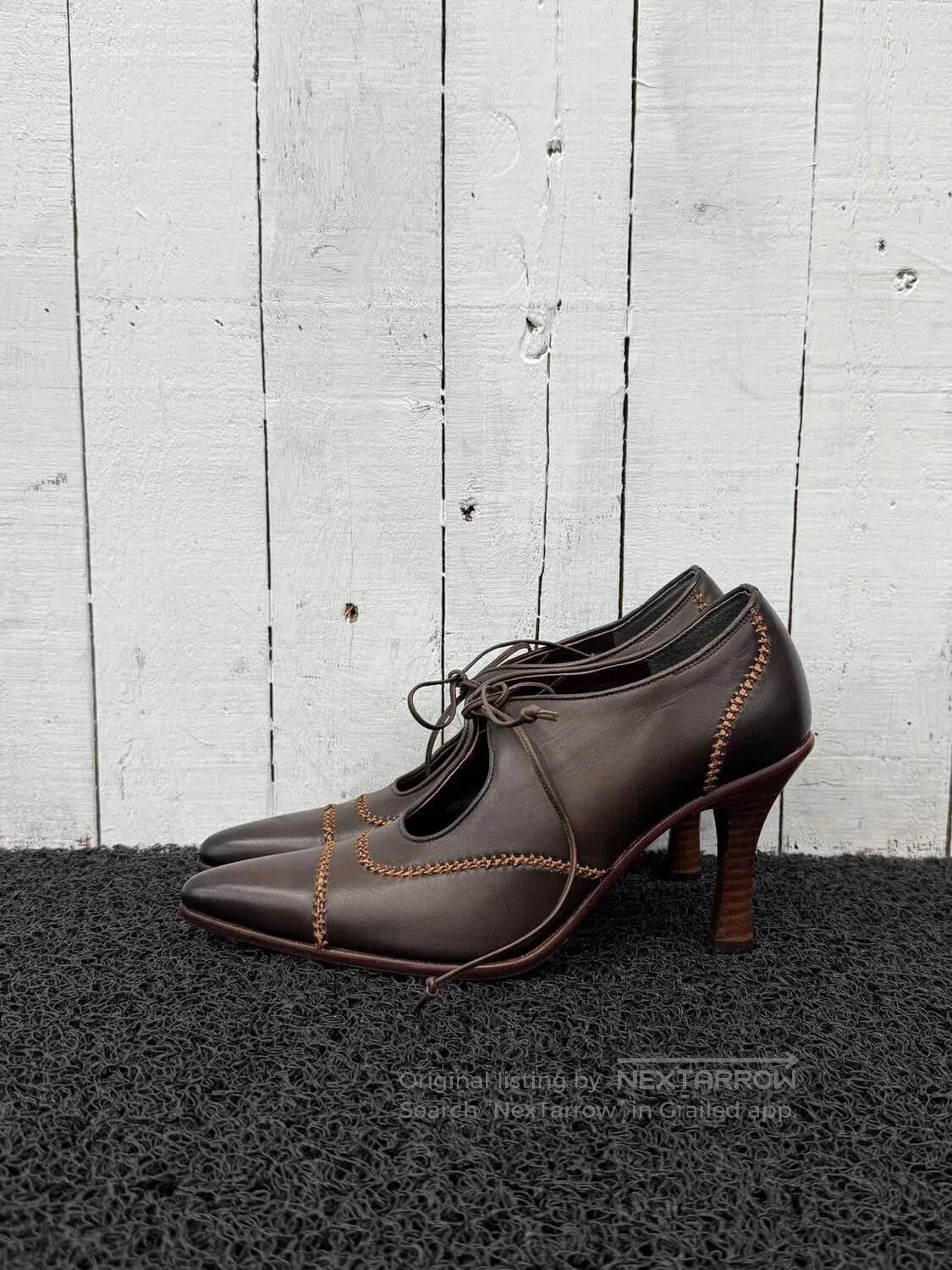 Maison MIHARA YASUHIRO Mihara Yasuhiro Retro High Heels. Size US 7 / IT 37 - 1 Thumbnail