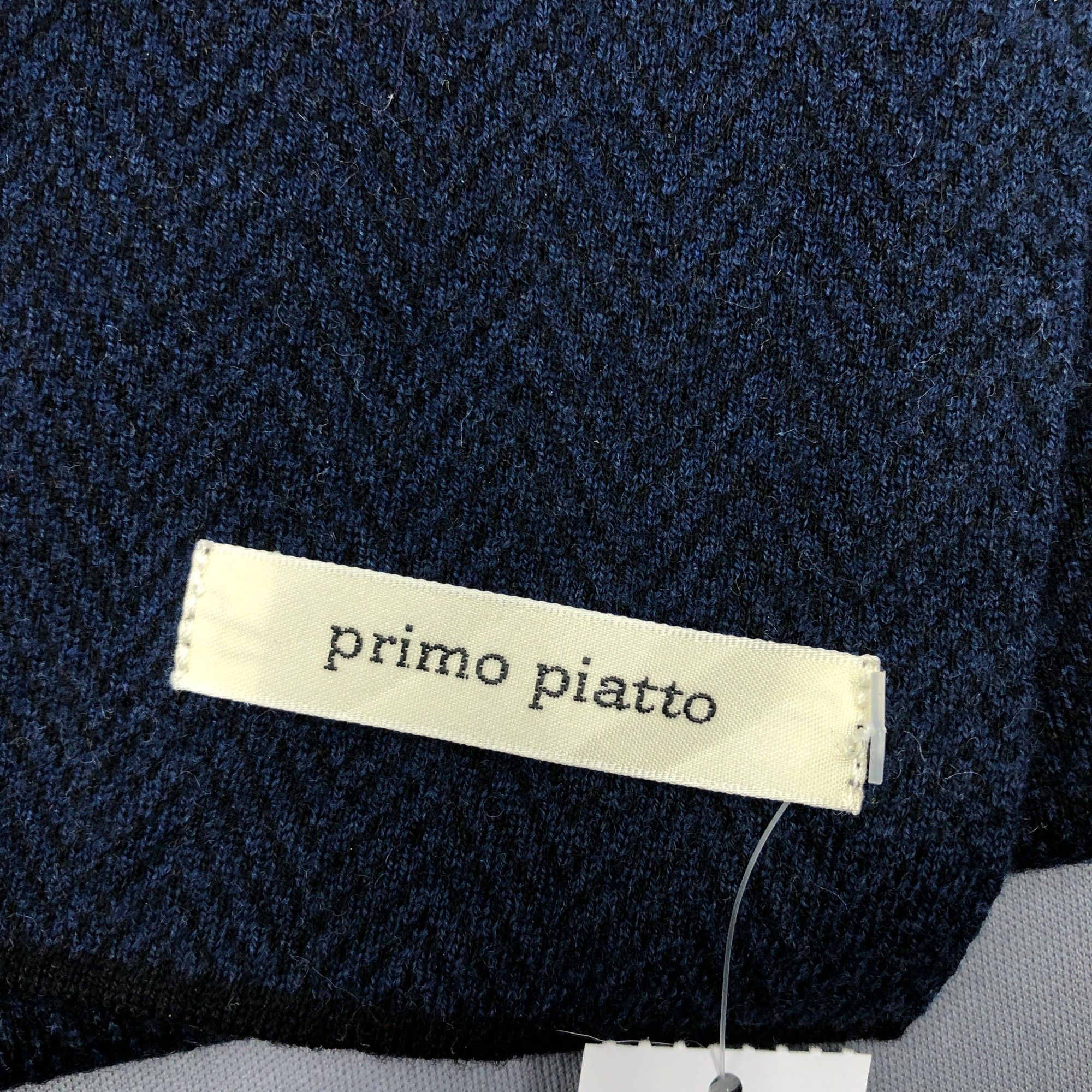 Japanese Brand Vintage Primo Piatto Scarf Muffler Wool Tweed Scarves Size ONE SIZE - 4 Thumbnail