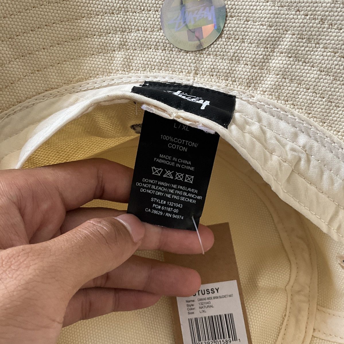 Stussy Stussy bucket hat Size ONE SIZE - 4 Thumbnail