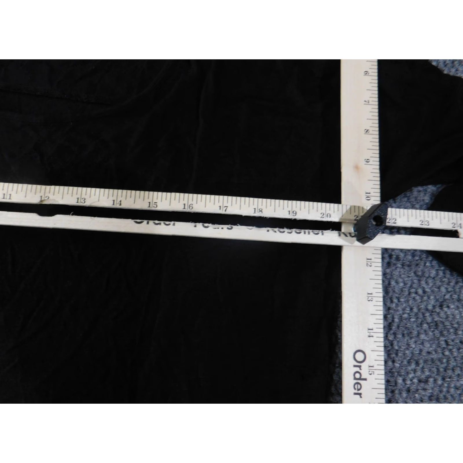 Lucky Brand Lucky Brand Blouse Womens M Black Crew Neck Long Sleeve Rayon Casual Modern Basic Stretch Lightweight Vintage: No hole Size M / US 6-8 / IT 42-44 - 6 Thumbnail