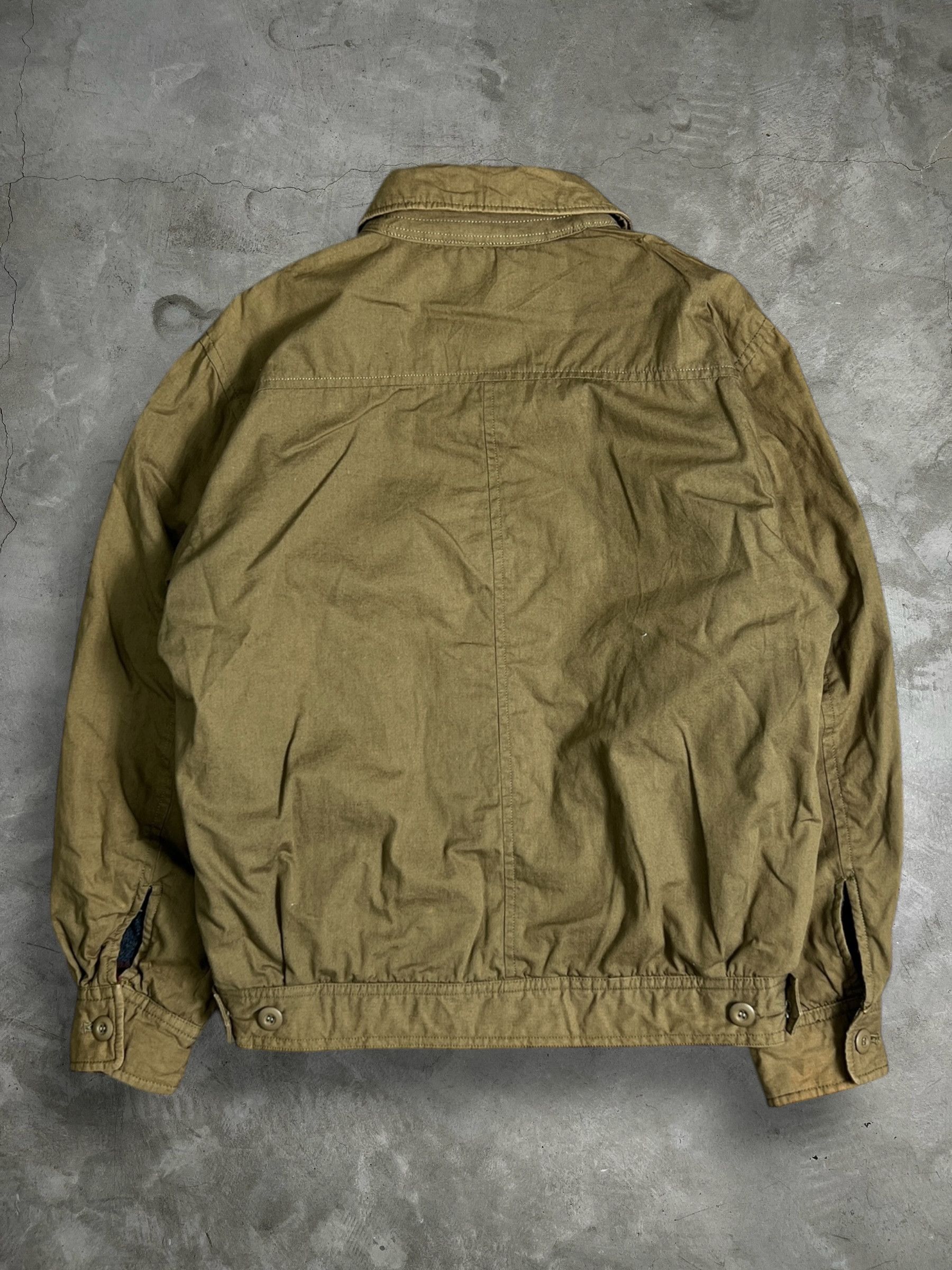 Japanese Brand JUN Lined Wool Bomber Jacket (M) JK675 Size US M / EU 48-50 / 2 - 8 Thumbnail