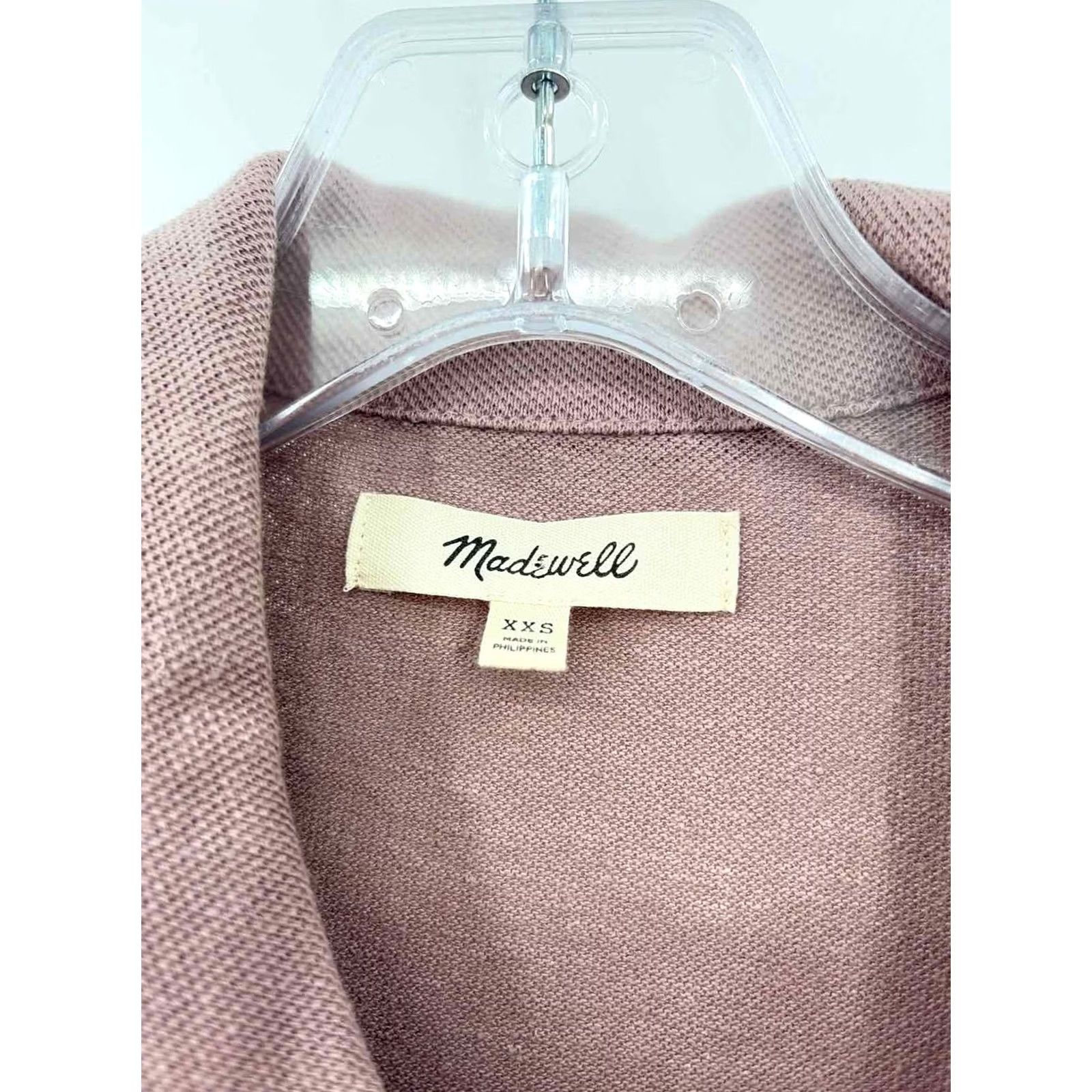 Madewell Pre-Owned Madewell Pink Size XXS Button Down Size XXS / US 00 / IT 34 - 3 Thumbnail
