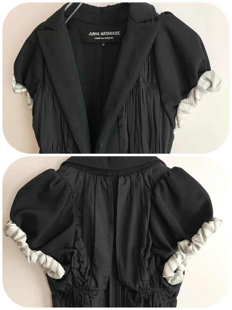 Comme des Garcons Comme Des Garcons Black Retro Waistcoat Top Size S / US 4 / IT 40 - 5 Thumbnail