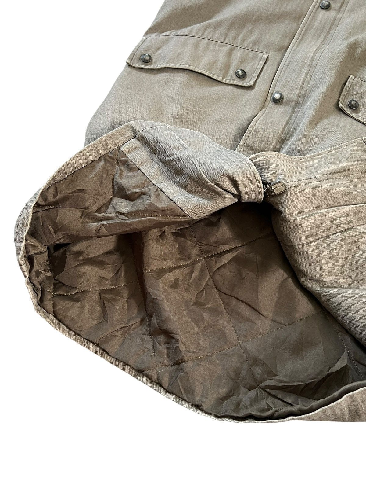 A.P.C. Vintage A.P.C Herringbone Twill Military Parka Jacket Size US M / EU 48-50 / 2 - 10 Thumbnail