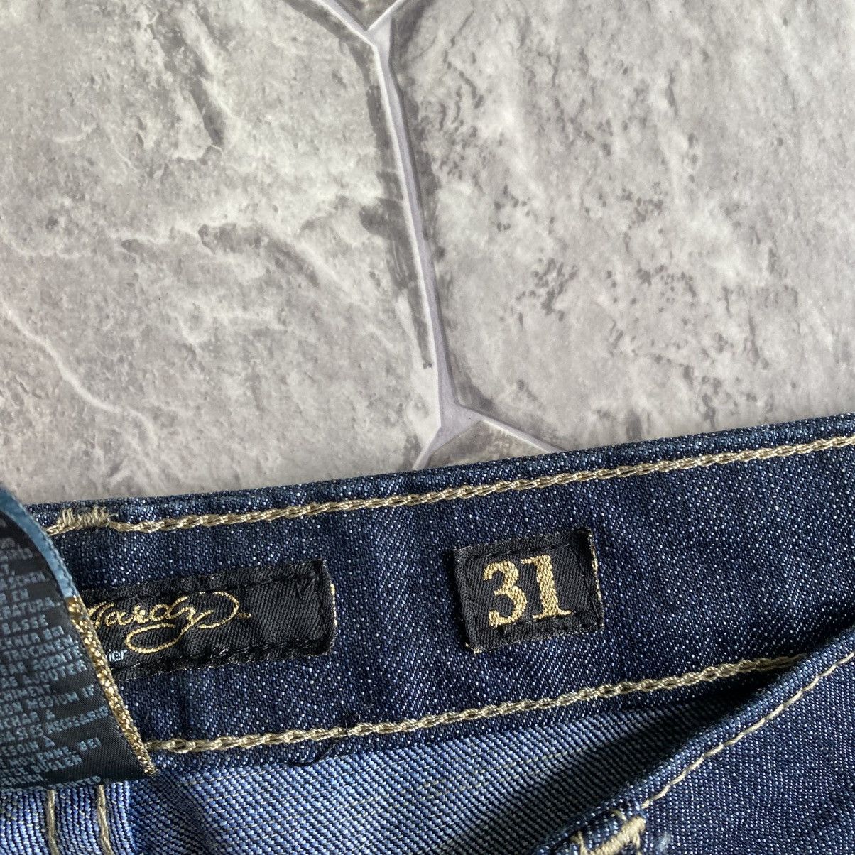 Ed Hardy Vintage Ed Hardy Jeans by Christian Audigier Denim Pants Y2K Size US 31 - 12 Thumbnail