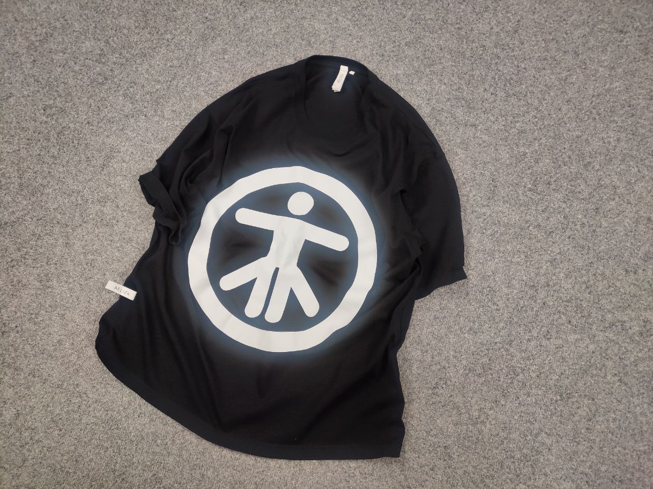 Other AELIZA studio Design unique Oversized Logo Black Shirt Size US M / EU 48-50 / 2 - 3 Thumbnail