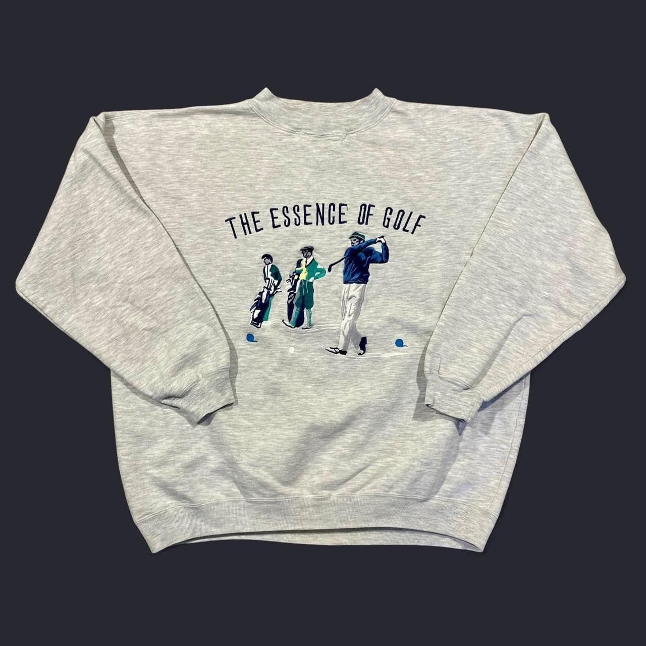 PGA Tour × Vintage Vintage Y2K The Essence of Golf Embroidered Sweatshirt Size US L / EU 52-54 / 3 - 1 Thumbnail