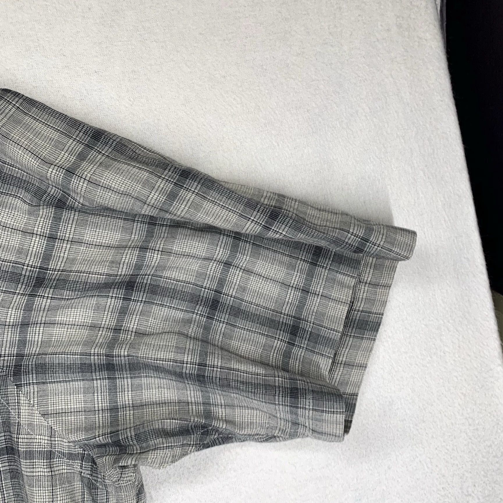 Pendleton VINTAGE Pendleton Shirt Mens Large Gray Plaid 2 Front Pockets Short Sleeve Casual Workwear 48 Chest Mens Size US L / EU 52-54 / 3 - 6 Thumbnail