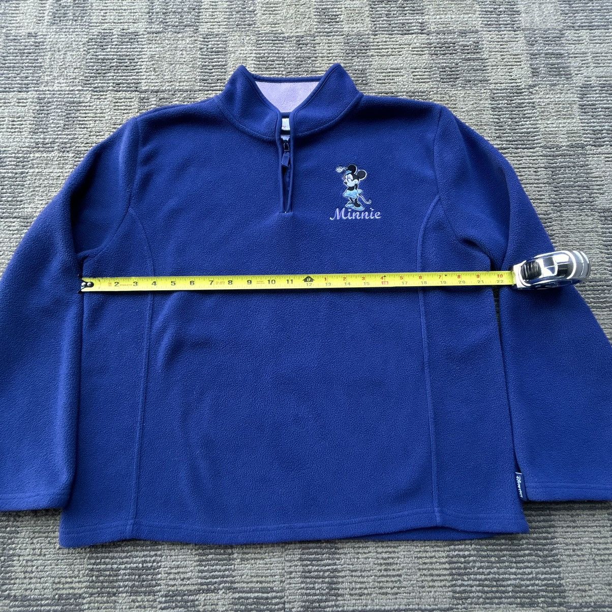 Disney Disney Y2K Minnie Mouse Quarter-Zip Pullover Sweatshirt Size M / US 6-8 / IT 42-44 - 4 Thumbnail