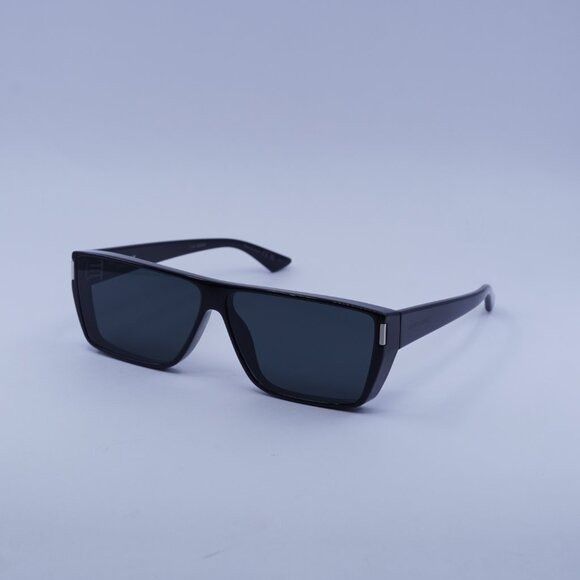 Saint Laurent Paris Saint Laurent SL 757 001 Sunglasses Black Square Frame Size ONE SIZE - 4 Thumbnail