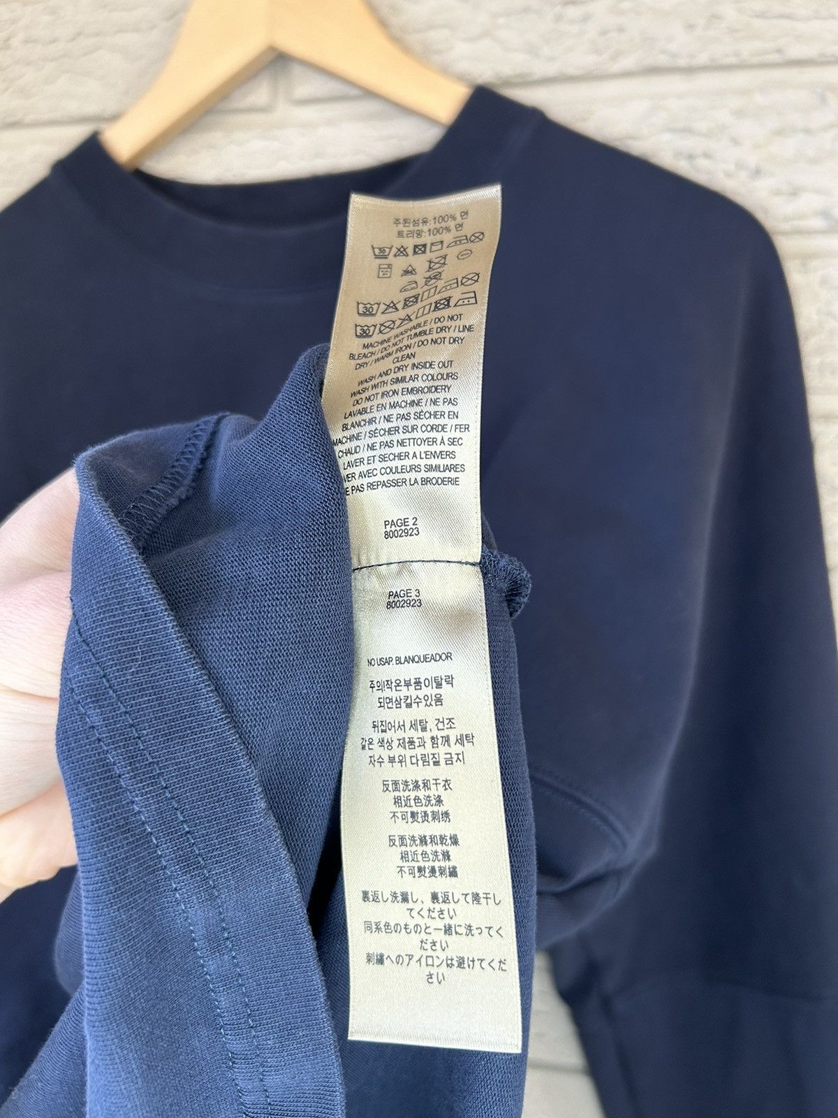 Burberry Burberry Big Logo Spell Out Long Sleeve Size US S / EU 44-46 / 1 - 10 Thumbnail