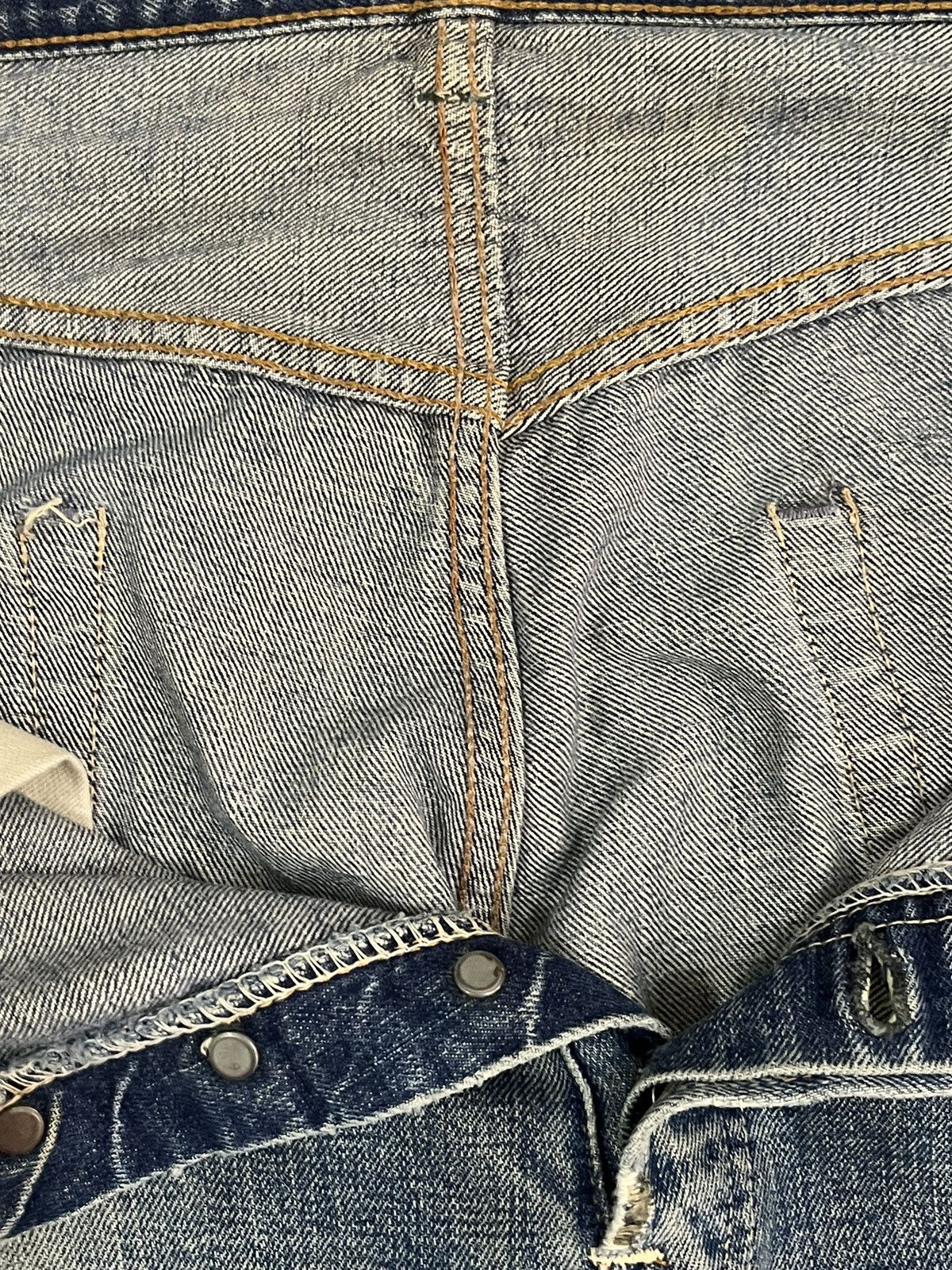 Levi's True Vintage 60’s Levi’s 501 Big E Button 4 Selvedge Denim Size US 32 / EU 48 - 13 Thumbnail