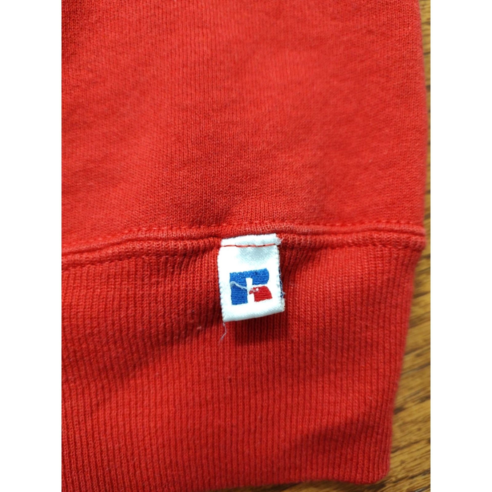 Russell Athletic VINTAGE Russell Athletic Sweatshirt Men L Red 90s Trojans Worthington Crew Neck Pullover Cotton Blend Size US L / EU 52-54 / 3 - 4 Thumbnail