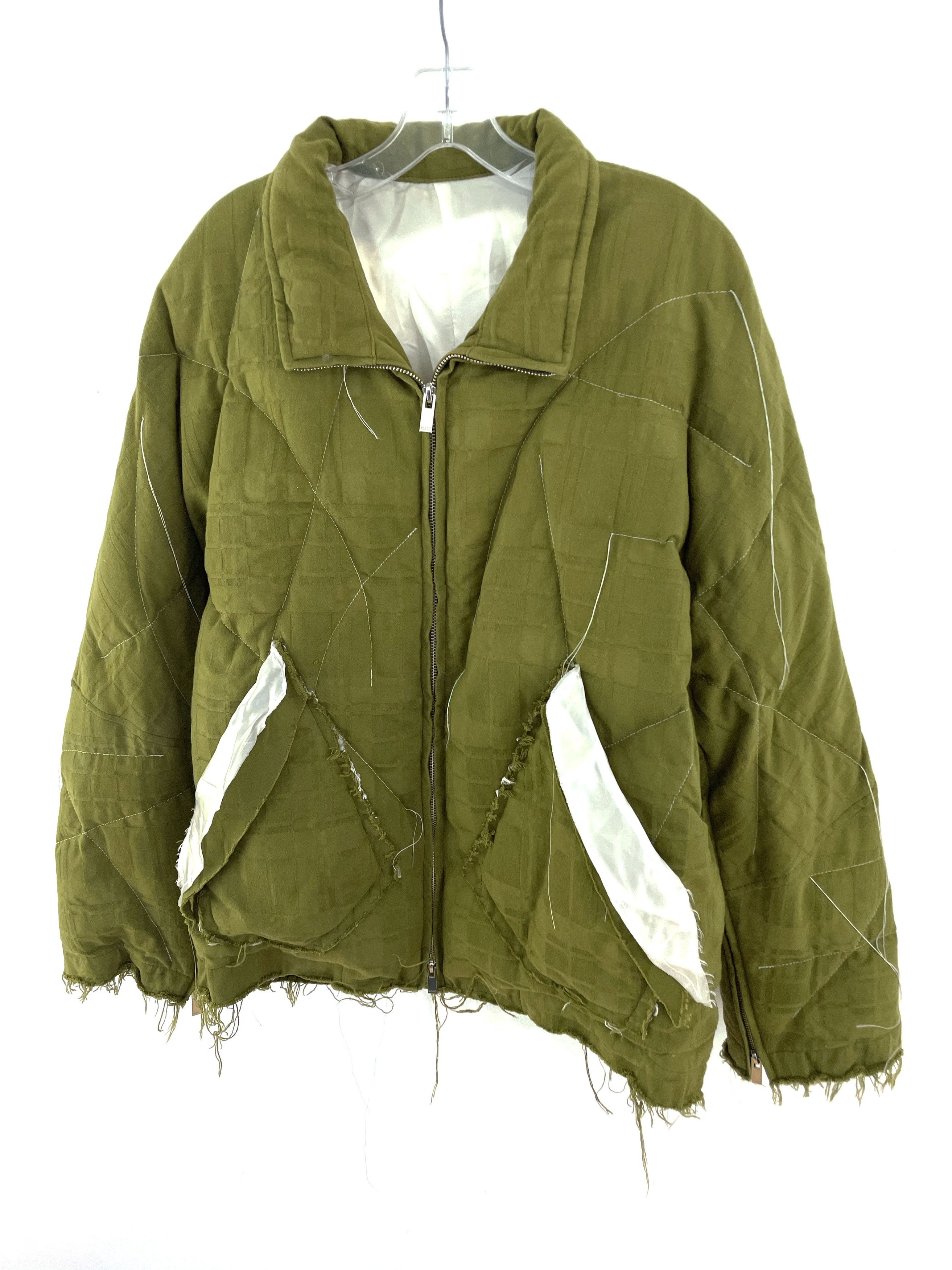 Sulvam SS18 Contrast Stitch Quilted Down Jacket Size US L / EU 52-54 / 3 - 2 Thumbnail