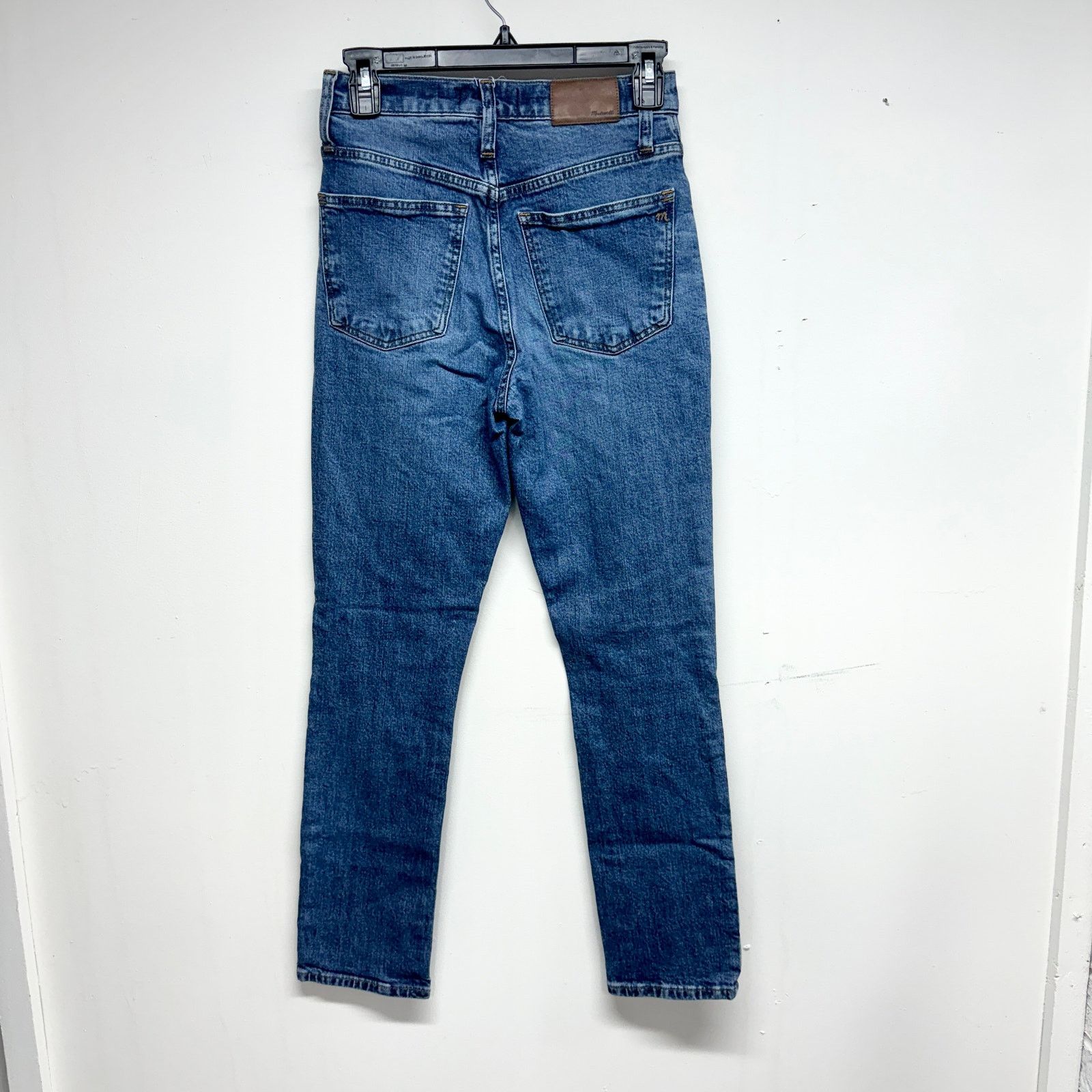 Madewell Madewell Women The High Rise Dark Washed Slim Boy Jean Sz 24 Size 24" / US 00 / IT 34 - 4 Thumbnail