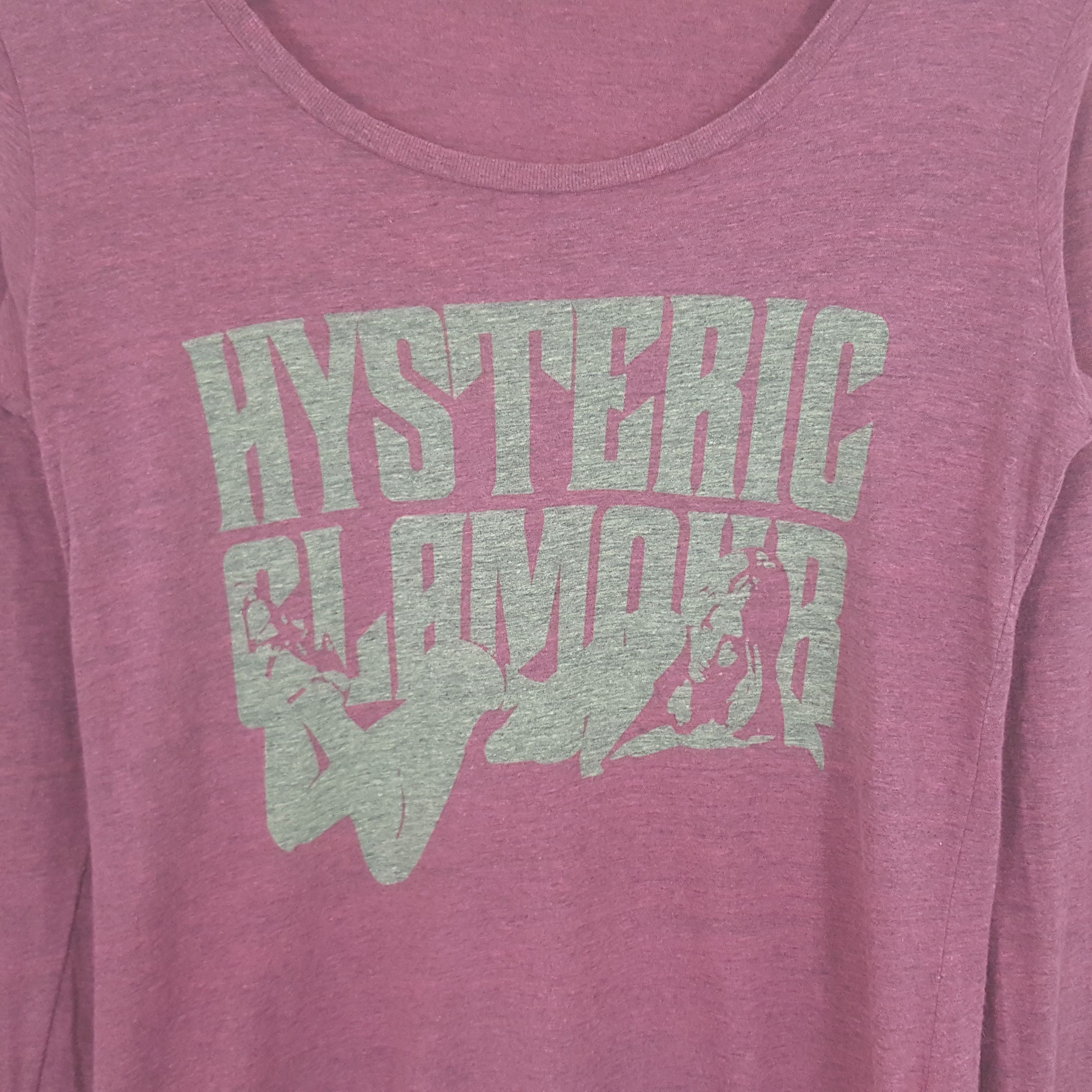 Hysteric Glamour × Japanese Brand × Vintage Vintage Hysteric Glamour Japanese Brand Long Sleeve Tshirt Size XS / US 0-2 / IT 36-38 - 2 Thumbnail