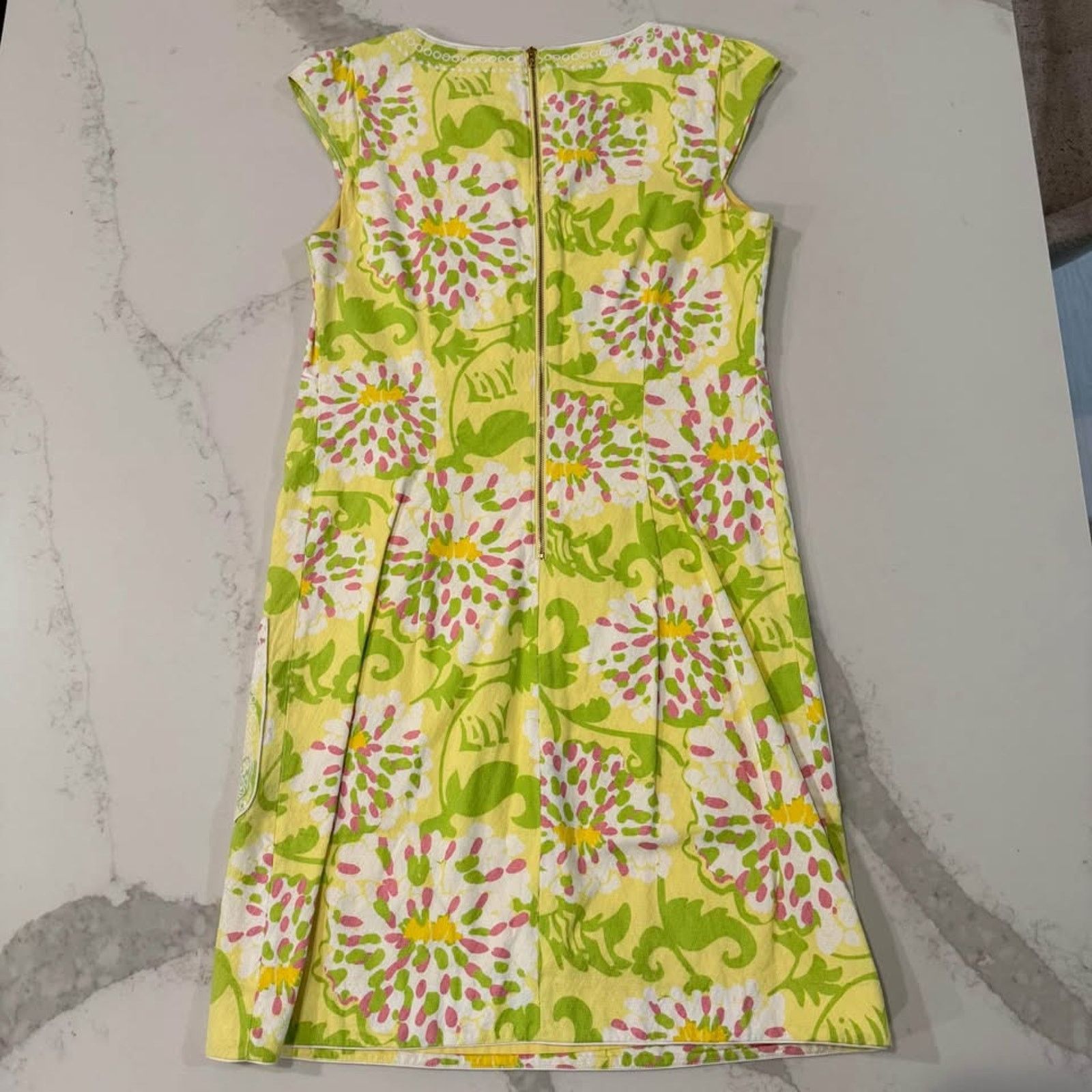 Lilly Pulitzer Lilly Pulitzer Jubilee Floral Midi Shift Dress Womens 4 Size S / US 4 / IT 40 - 6 Thumbnail
