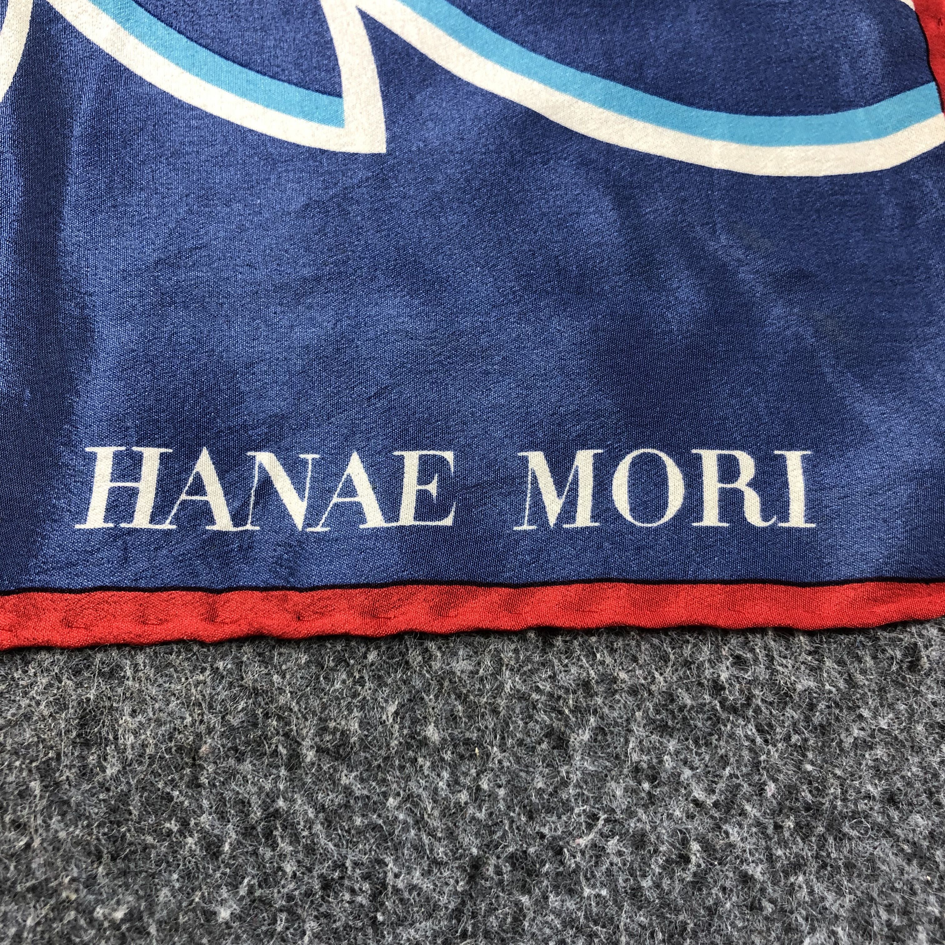 Hanae Mori Vintage Hanae Mori Floral Silk Scarf M529 Size ONE SIZE - 3 Thumbnail
