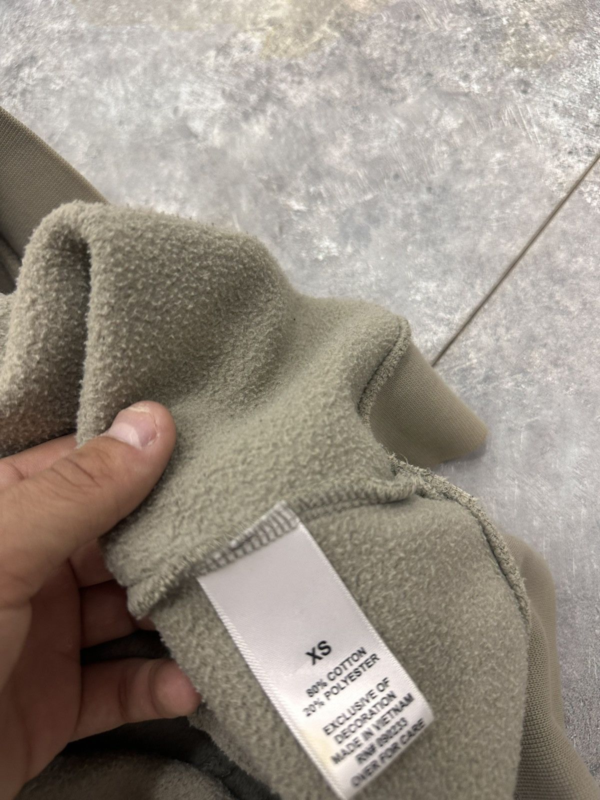 Fear of God Essentials Fear Of God Baggy Boxy Fit Hoodie OG Size US XS / EU 42 / 0 - 10 Thumbnail