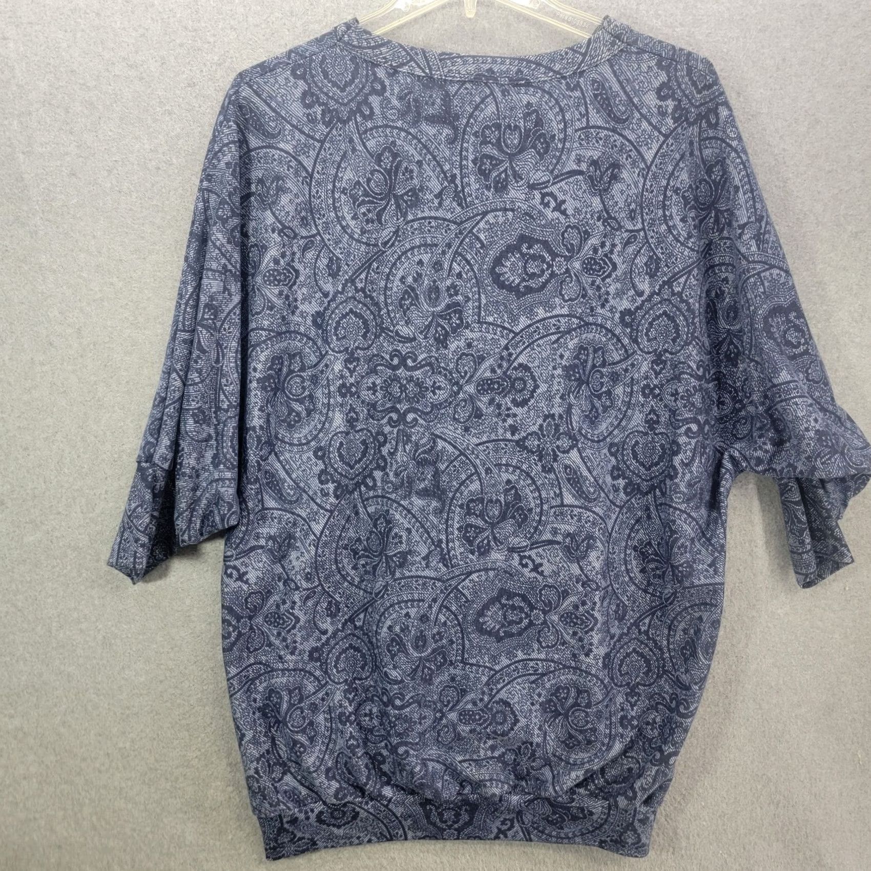 Vintage Vintage SloppyJoes Shirt Women One Size Blue Casual Wear MADE in USA dress Size ONE SIZE - 7 Thumbnail