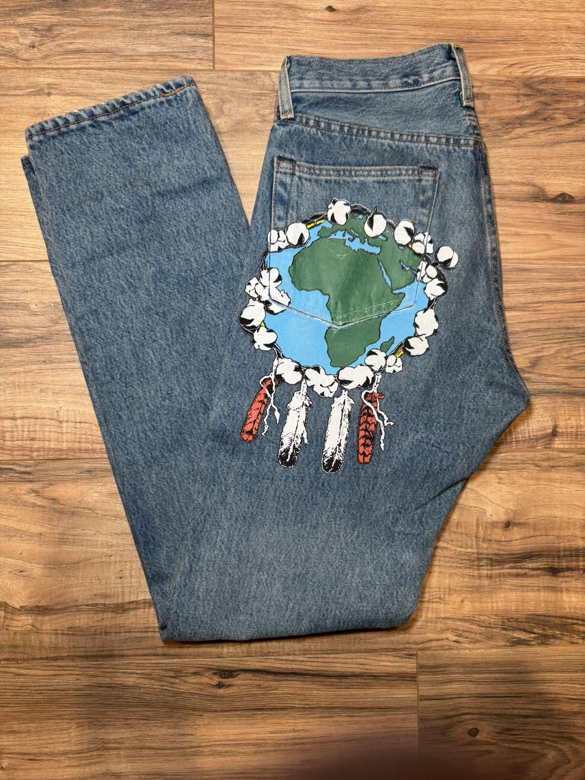 DENIM TEARS Denim Tears Onia Jean Size US 29 - 3 Thumbnail