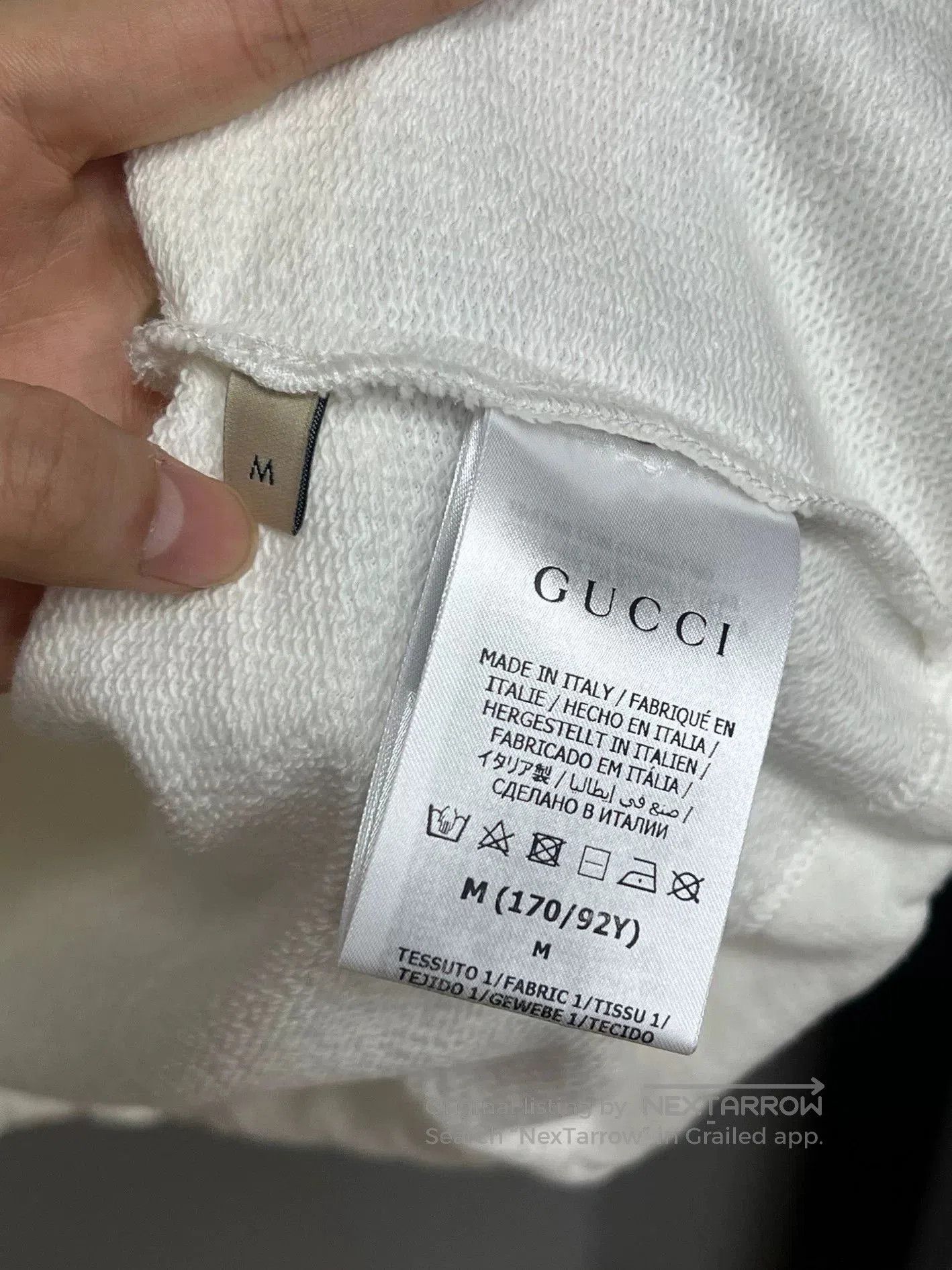 Gucci Gucci Collared Short-Sleeve Sweatshirt. Size M / US 6-8 / IT 42-44 - 5 Thumbnail