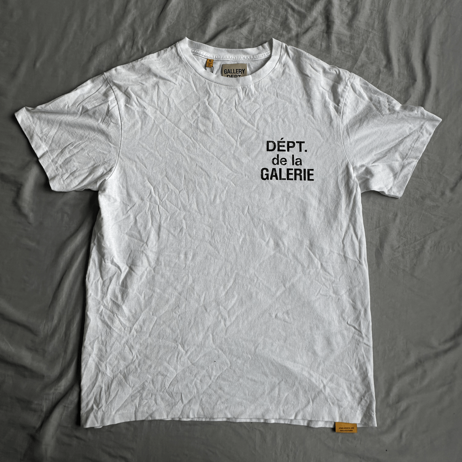Gallery Dept. Gallery Dept White Shirt With Front and Back Logo Size Medi Size US M / EU 48-50 / 2 - 2 Thumbnail