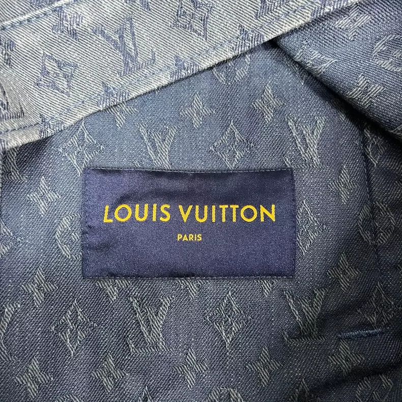 Louis Vuitton Louis Vuitton Blue denim full print jacket 2505-Nextarrow Size US M / EU 48-50 / 2 - 5 Thumbnail