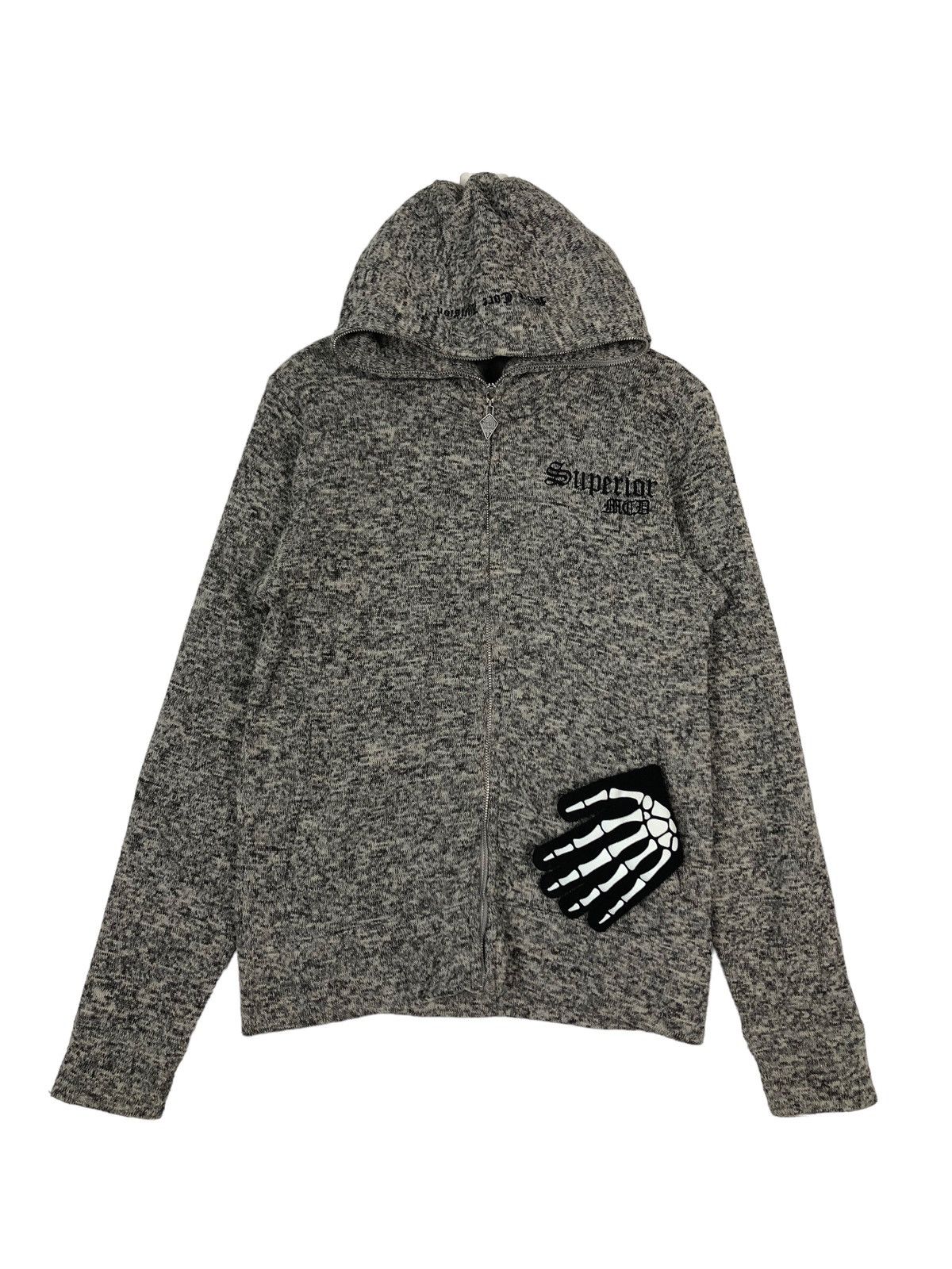 Japanese Brand 🔥Rare Hoodie Jacket Hard Core Surf Style by Michael Tomson Size US M / EU 48-50 / 2 - 1 Thumbnail