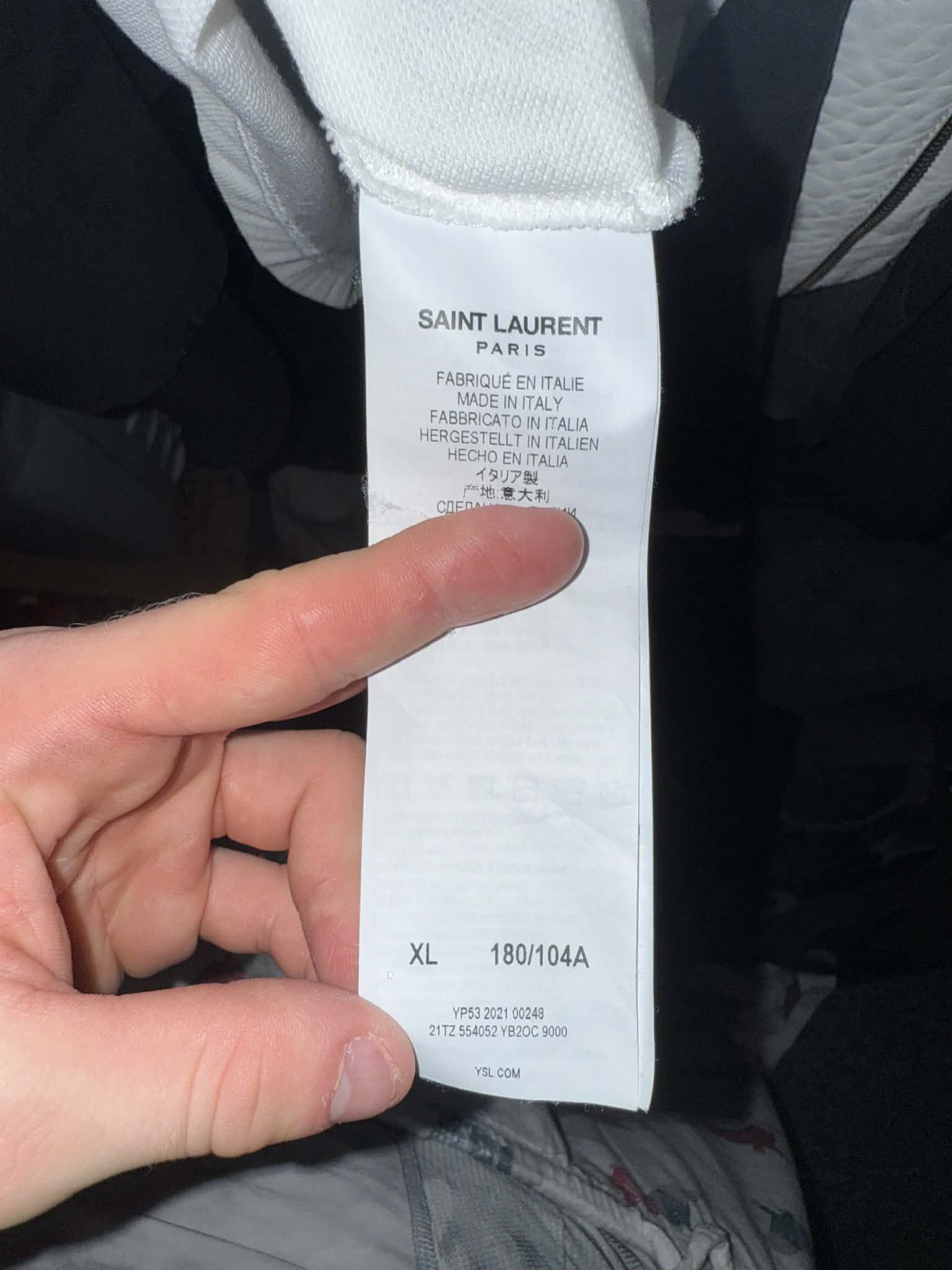 Saint Laurent Paris Saint Laurent Classic Polo Size US XL / EU 56 / 4 - 3 Thumbnail