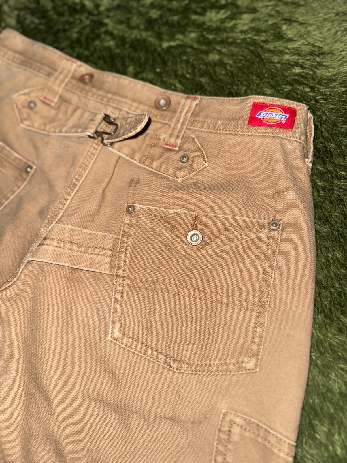 Dickies [S] Dickies Japan Cinch Back Duck Canvas Carpenter Pants Size US 30 / EU 46 - 8 Thumbnail