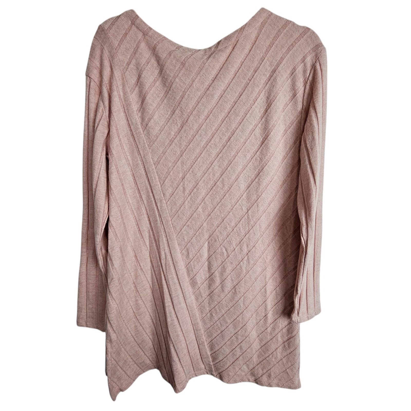 Anthropologie Maeve Anthropologe Ribbed Pullover Sweater M Pink Minimalist Size M / US 6-8 / IT 42-44 - 9 Thumbnail