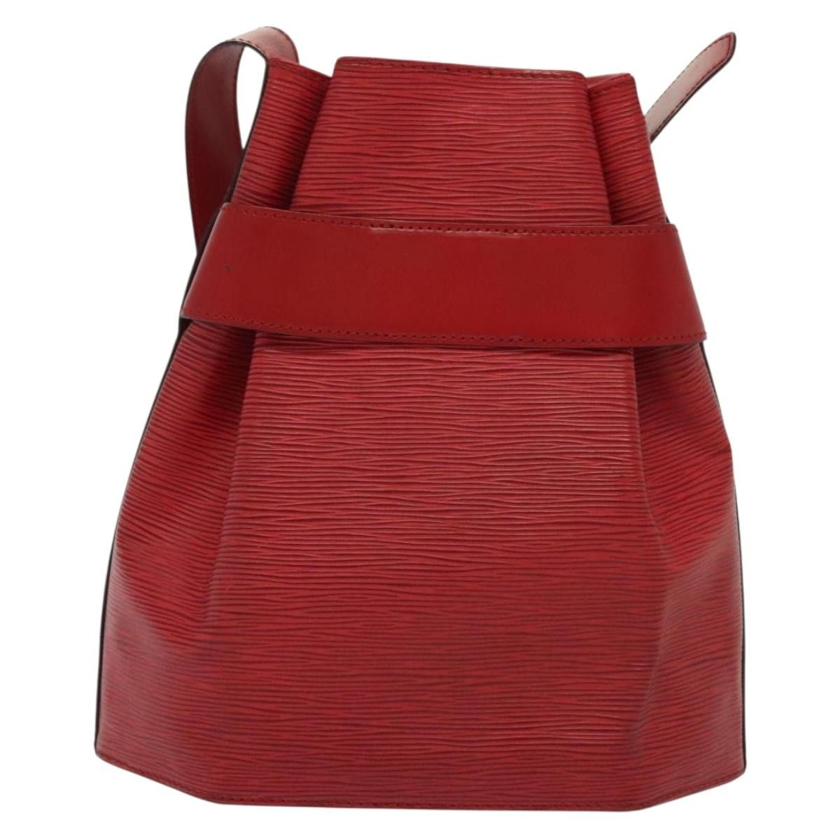 Louis Vuitton LOUIS VUITTON Epi Sac Depaule PM Shoulder Bag Red M80207 Size ONE SIZE - 2 Thumbnail