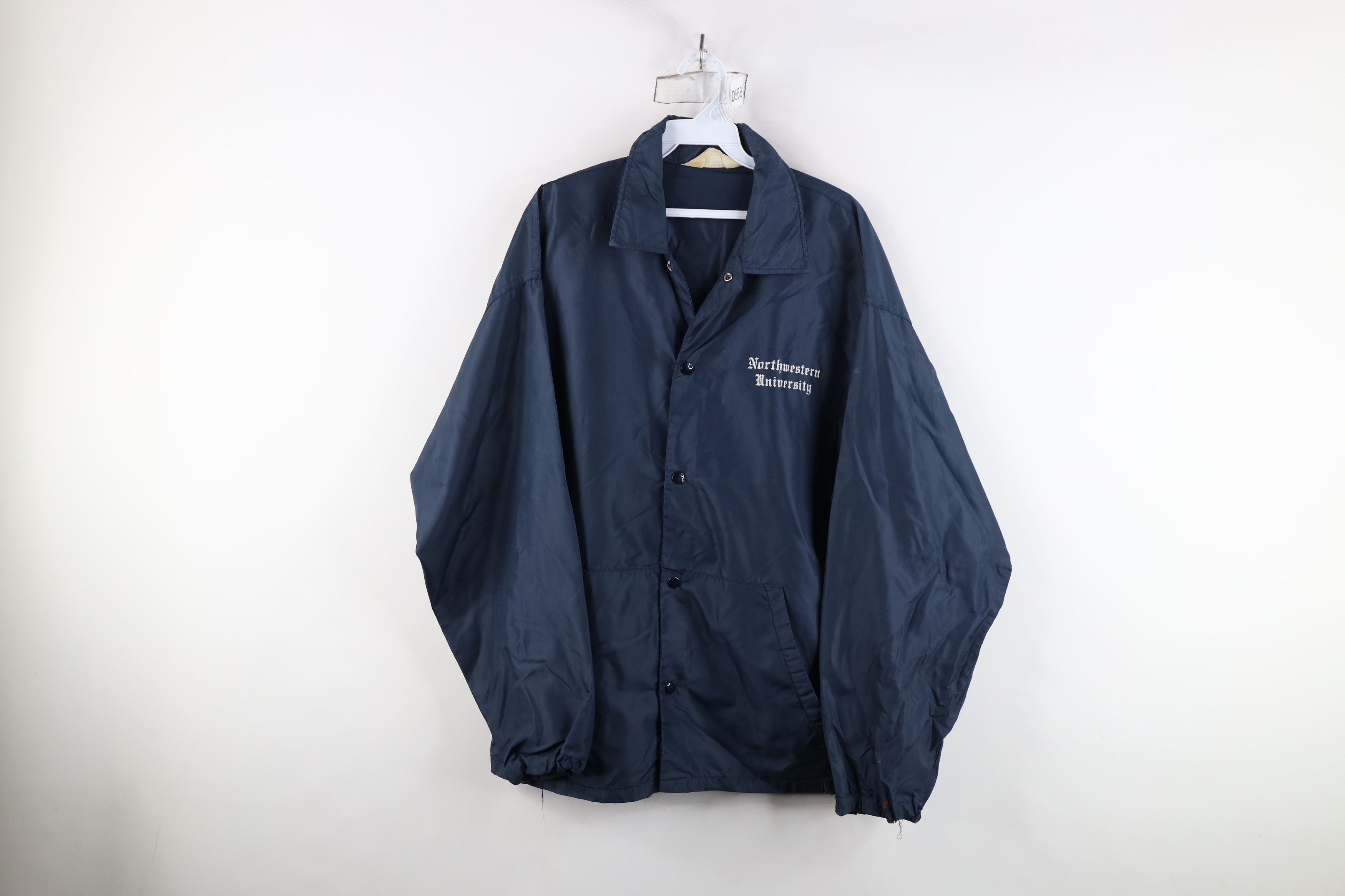 Vintage Vintage 70s Northwestern University Coach Coaches Jacket USA Size US M / EU 48-50 / 2 - 1 Thumbnail